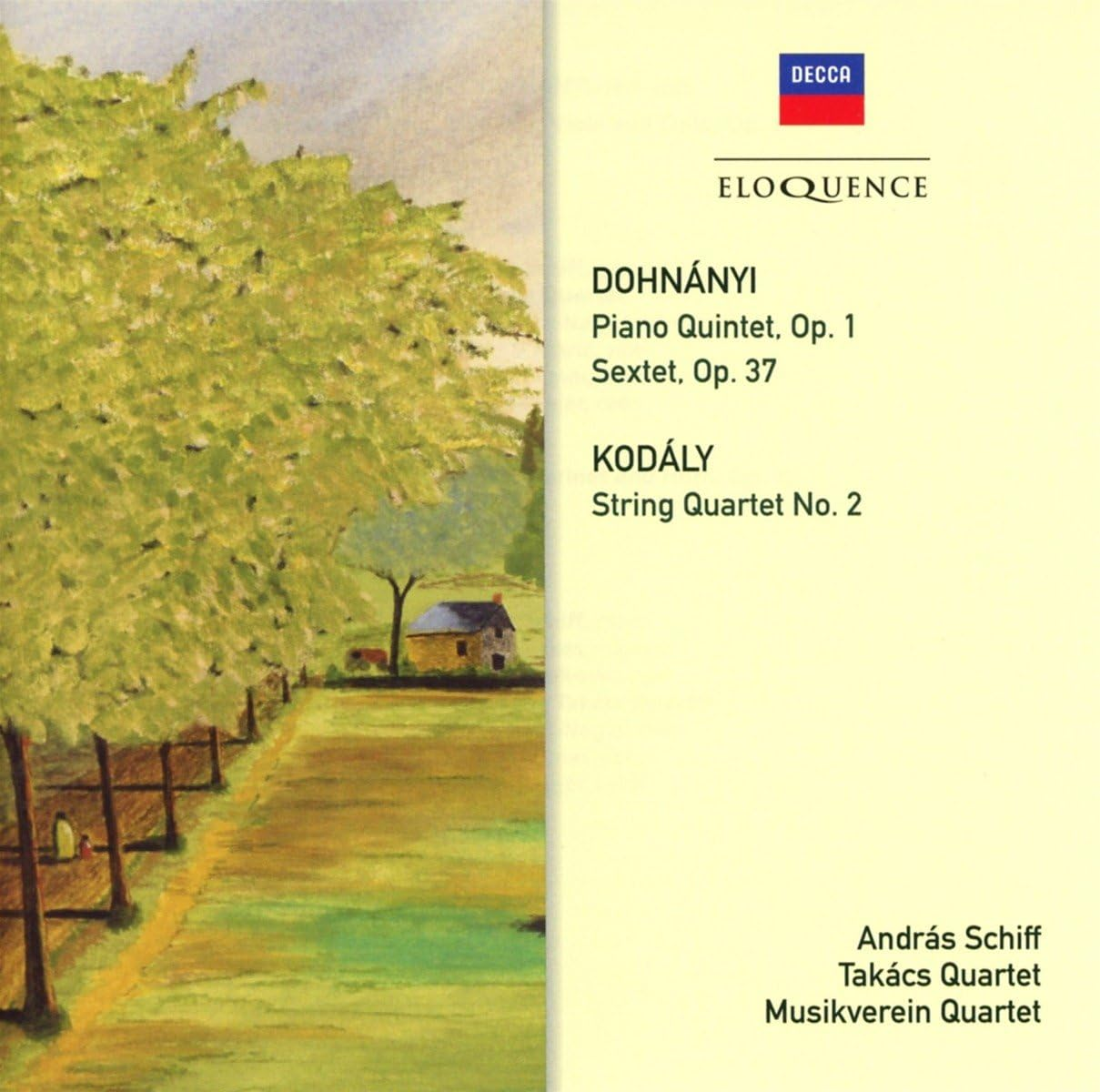 Dohnanyi/Kodaly: Piano Quintet