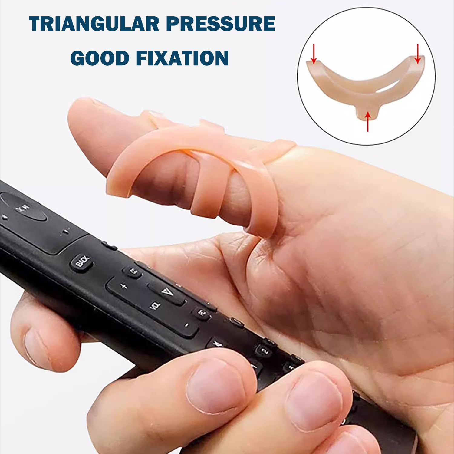 SILHOL 7 Pieces Finger Splint Set for Arthritis and Trigger Finger Relief, Oval Finger Braces for Thumb, Index, Middle, Ring and Pinky Fingers (Sizes 5-11), Joint Pain Relief, Injury Recovery image number 3