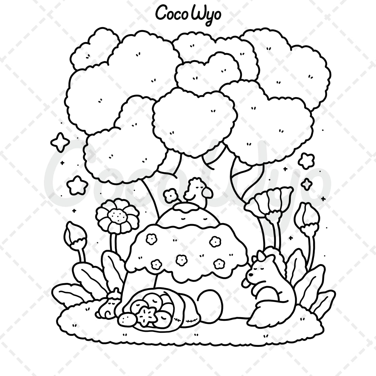 Lala Friends: Coloring Book for Adults and Teens Featuring Dreamy Characters in Imagined Worlds image number 2