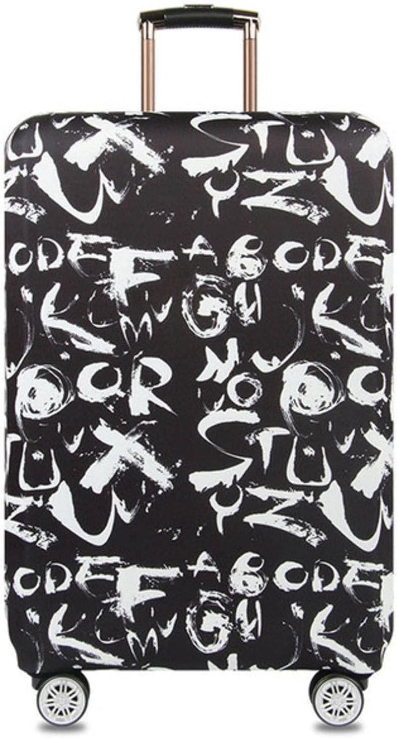 Green Ripple Brand Travel Thicken Elastic Deep Rain Forest Color Luggage Protective Cover, Apply To18-32 image number 6