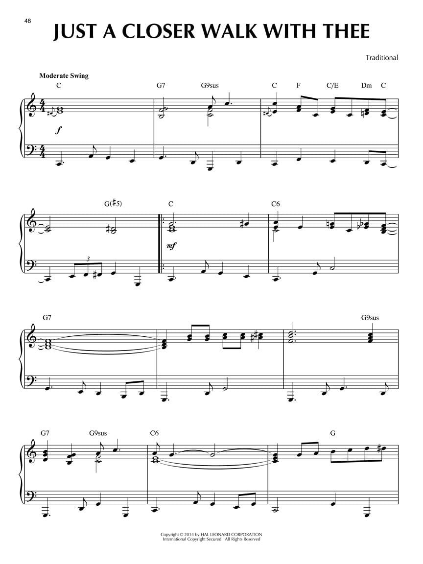 Hal Leonard Gospel Jazz Piano Solos Series Volume 33 Book image number 4