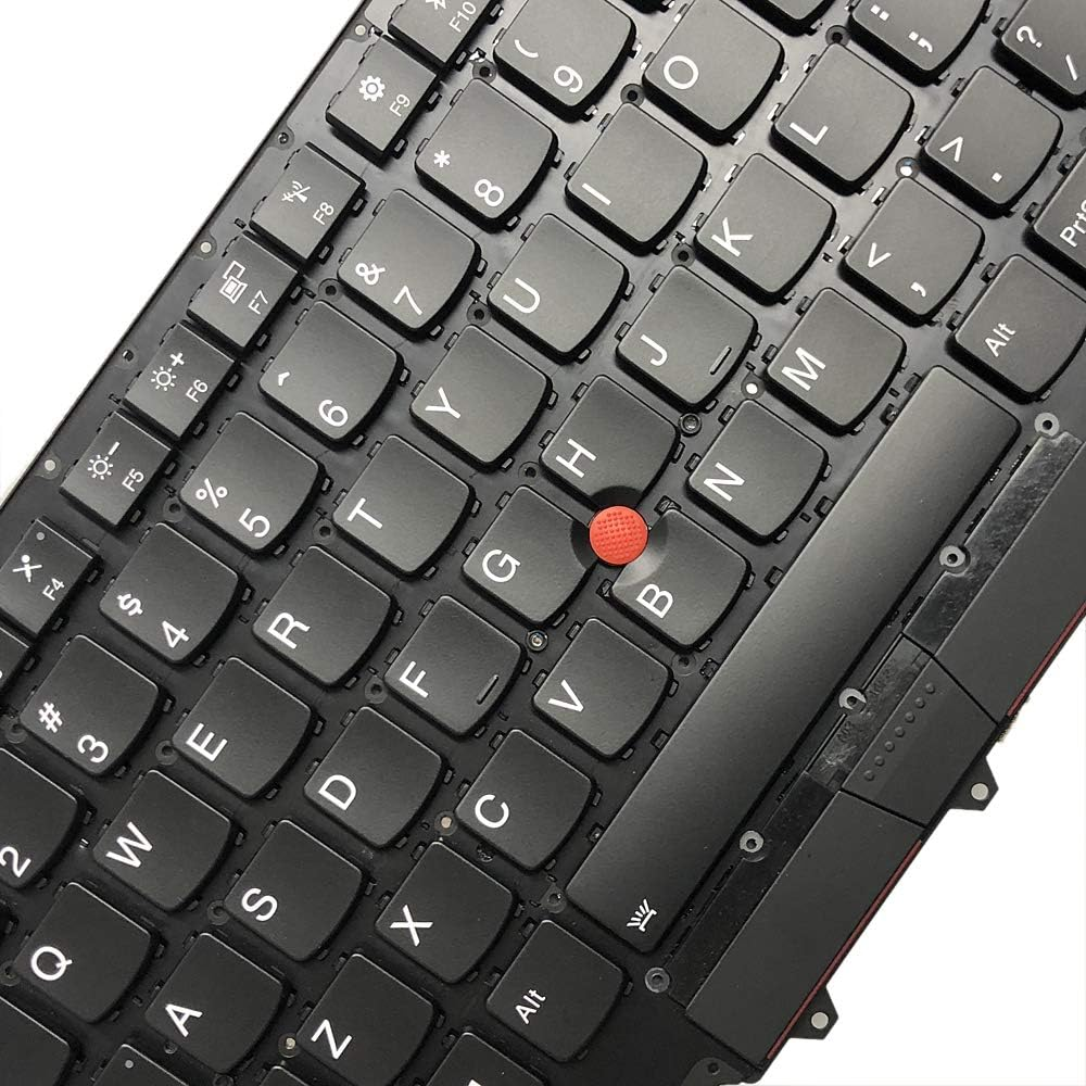 Gintai Backlit Keyboard Replacement for Lenovo Thinkpad X1 Yoga Gen 2Nd 3Rd (2017 2018) US 20JD/ 20JE/ 20JF/ 20JG 01HY919 01HY959 01HY879 01HY839 01HY808 SM10P95387AF SM10M29010AF image number 6