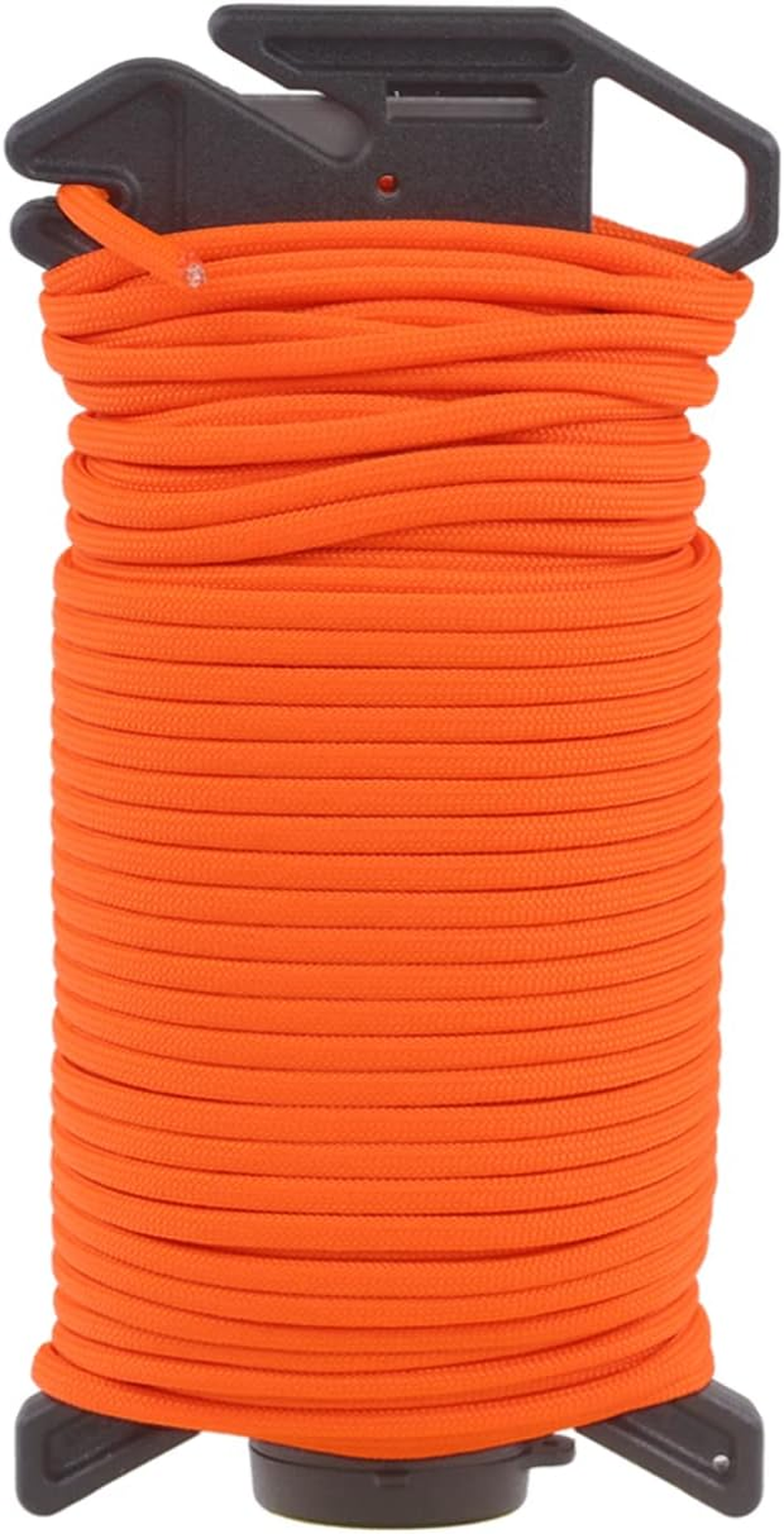 Atwood Rope MFG Ready Rope&trade; 550 Paracord 100 Feet 7-String Core Nylon Parachute Cord outside Survival Gear Made in USA | Lanyards, Bracelets, Handle Wraps, Keychain (Blue)