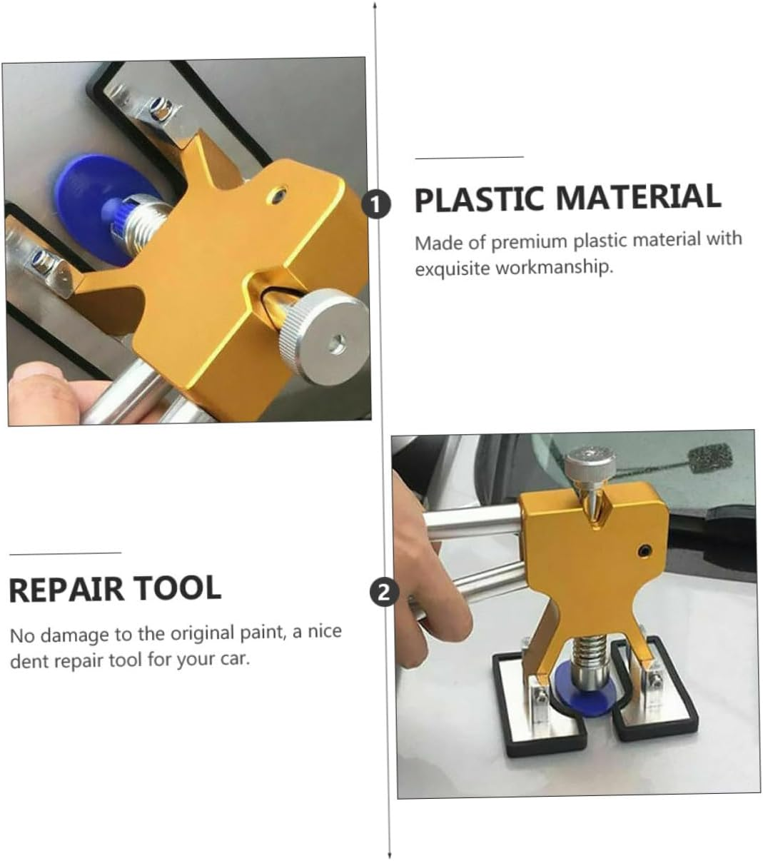 TOPPERFUN 18Pcs Paintless Dent Tool Kit with Pit Repair Gaskets and Suction Puller, Auto Body Equipment for Vehicle Surface Mending and Maintenance image number 4