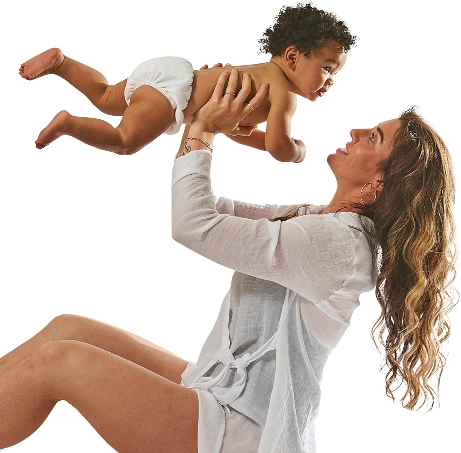 I Play. by Green Sprouts Boys' Pull-Up Reusable Absorbent Swim Diaper image number 5