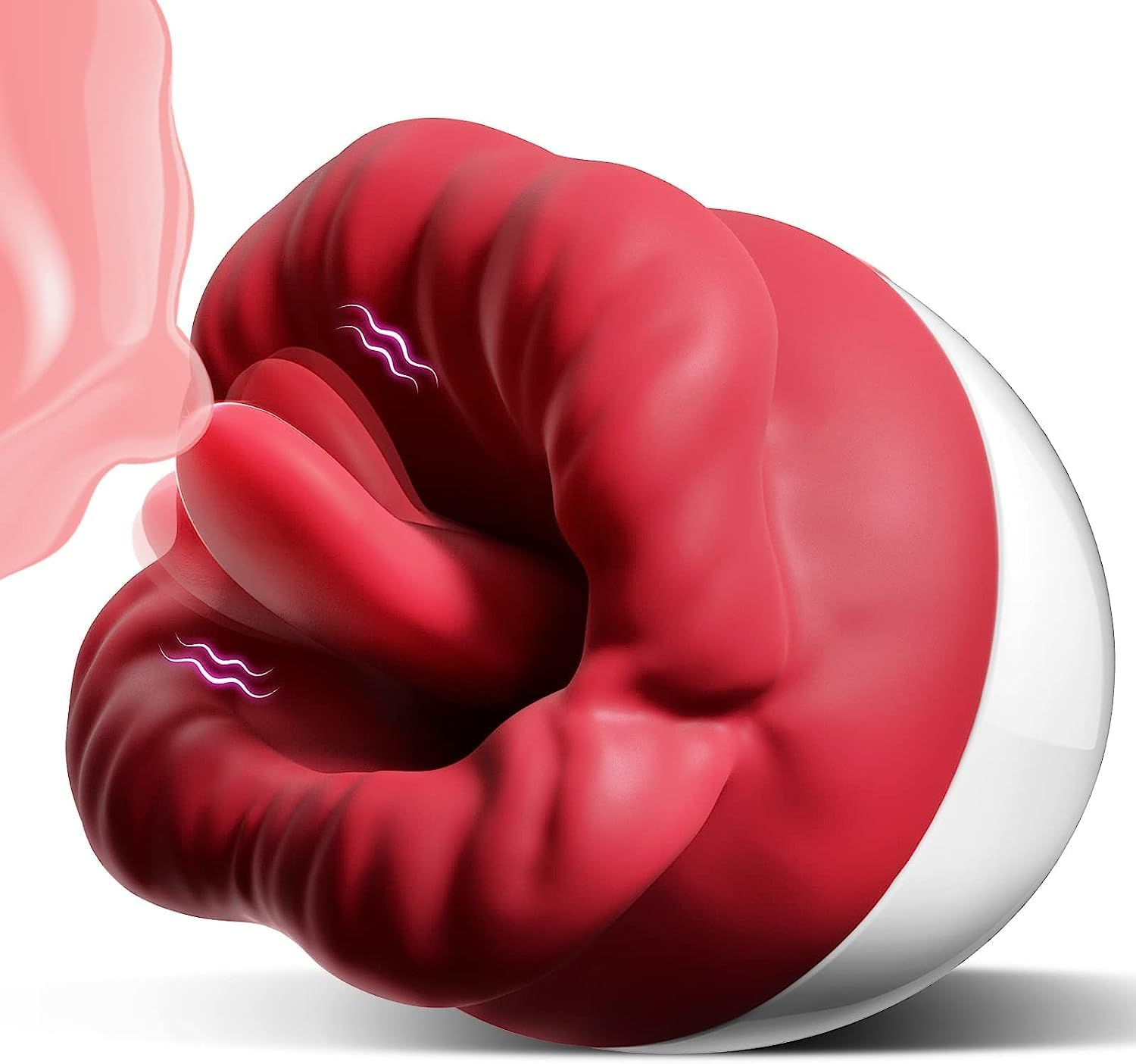 Licking Vibrator Sex Toys Vibrator for Women - Adult Toys with 10 Vibrating & 10 Tongue Licking Modes, Nipple Toys Clitoral Vibrator G-Spot Vibrators, Adult Sex Toys & Games for Women Couples Pleasure