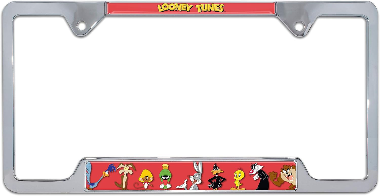 Road Runner Open Black License Plate Frame image number 6