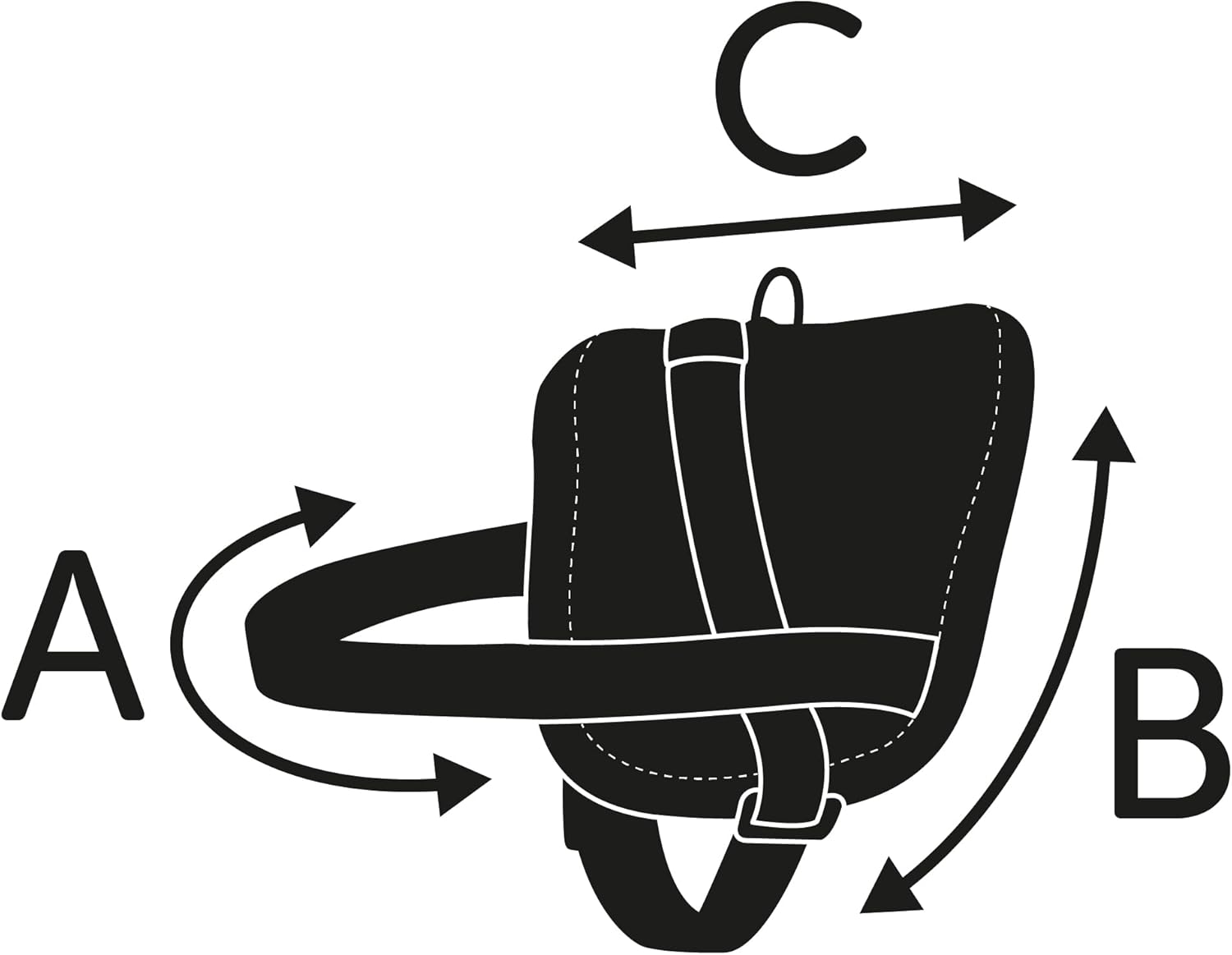 Flamingo Eeny Meeny Dog Harness Grey & Pink XS 14-22 Cm 26-35 Cm 7.5 Cm 15 Mm