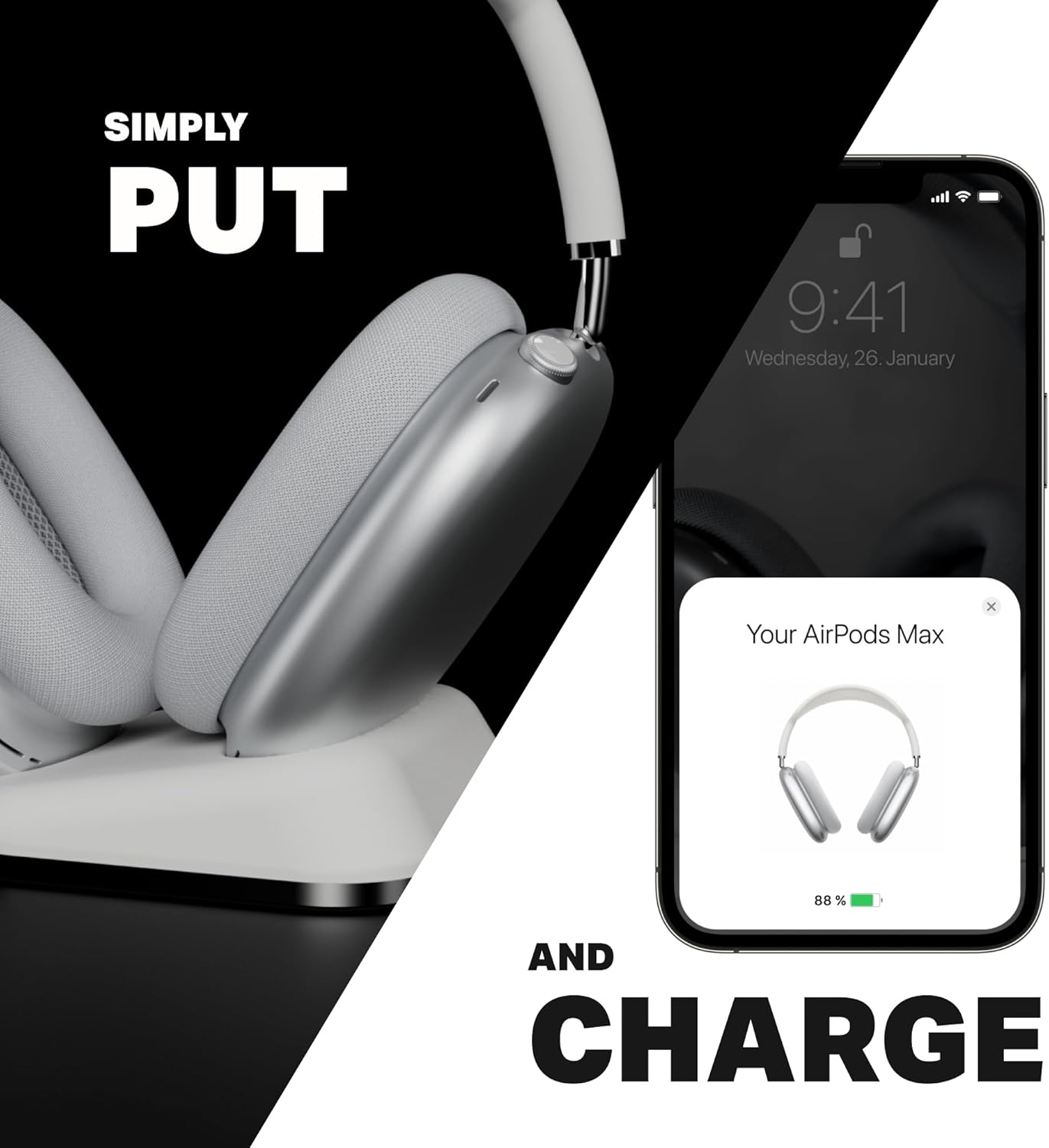 Max Stand - Headphone Stand (White) image number 2