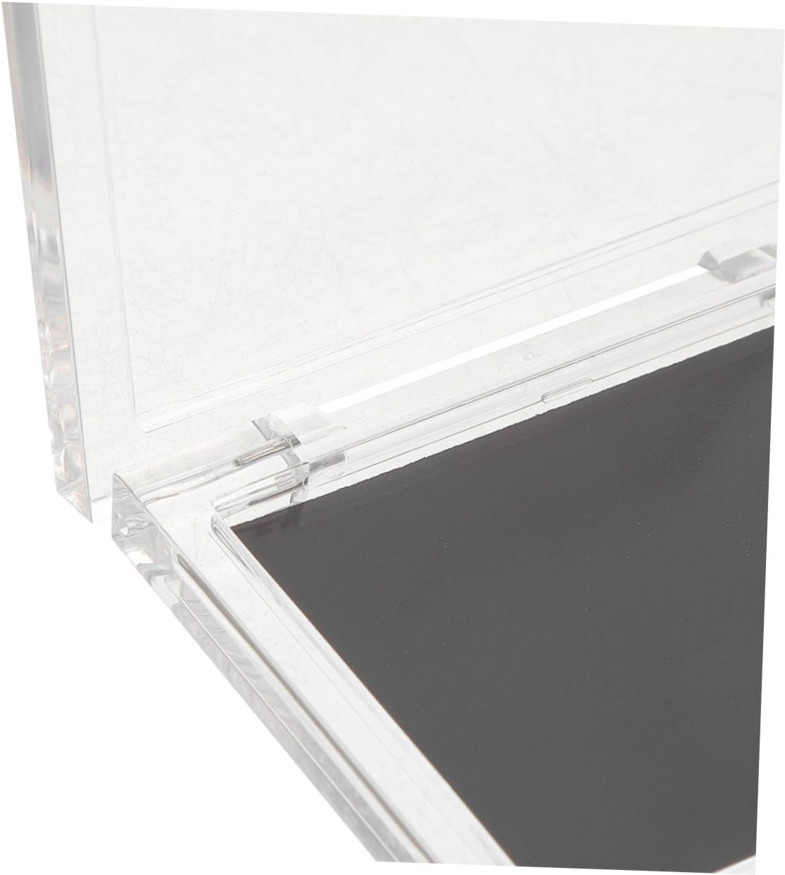 DECHOUS Empty Magnetic Eyeshadow Palette 2Pcs Abs Makeup Organizer Tray with Magnetic Pans for Eyeshadow Lipstick Blush Travel Cosmetic Storage Case