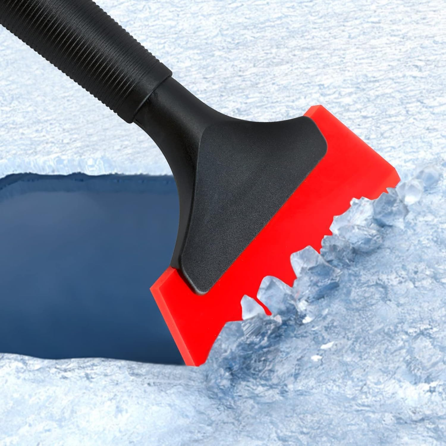 2PCS Super Flexible ABS Squeegee,Auto Car Water Blade Shower Squeegee Cleaning Tool Accessories for Car Windshield (Style1, One Size) image number 3