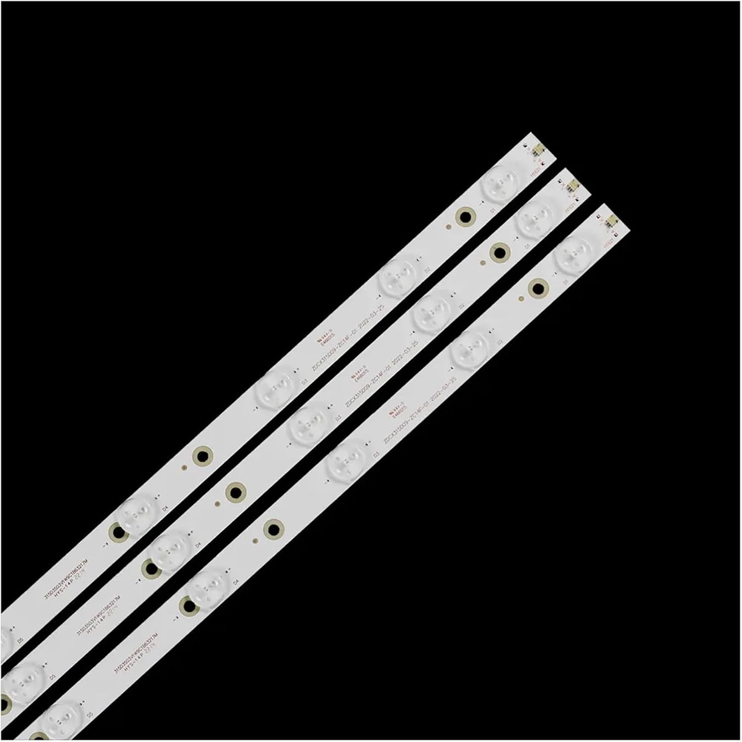 3PCS LED Backlight Strip for 32" TV ZDCX315D09-ZC14F-01 303CX315034 DEXP H32B7000E STV-32LED14 CX315DLEDM Bravis LED3230 image number 2
