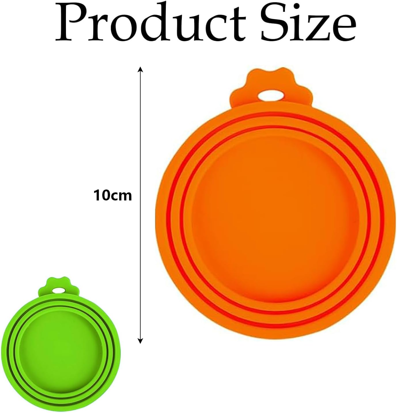 Ezranova Silicone Dog Cat Food Cans Lid for Pet Food Storage Lids for Dog Cat Food Cans Universal Size BPA Free Dishwasher Safe image number 4