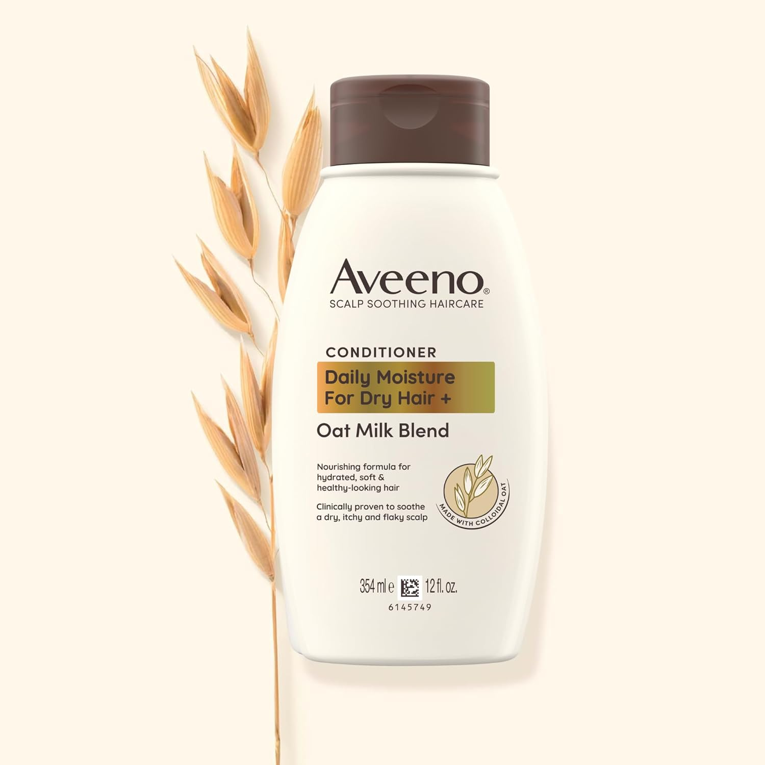 Aveeno Scalp Soothing Oat Milk Blend Conditioner, 12 Ounce image number 2