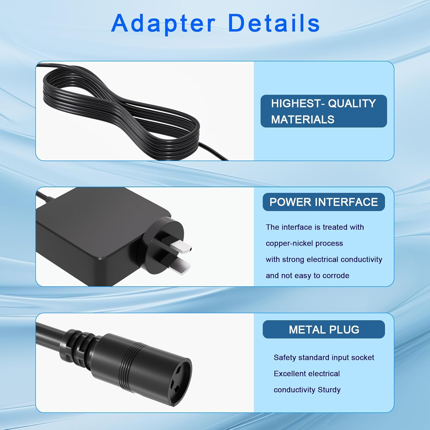 90W Universal Laptop Charger AC Adapter for HP Asus Acer Toshiba Dell Lenovo Fujitsu Gateway Ultrabook Chromebook IBM Compaq Samsung Sony Notebook Power Supply 18V/18.5V 19V/19.5V 20V 6A with 16 Tips image number 5