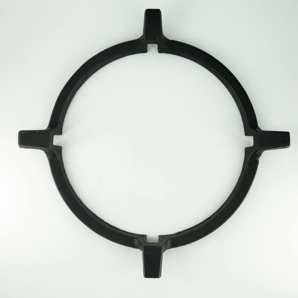 Gas Stove Bracket Universal Non Slip Black Cast Iron Stove Rack Milk Pot Holder for Gas Hob Gas Stove Accessories image number 1