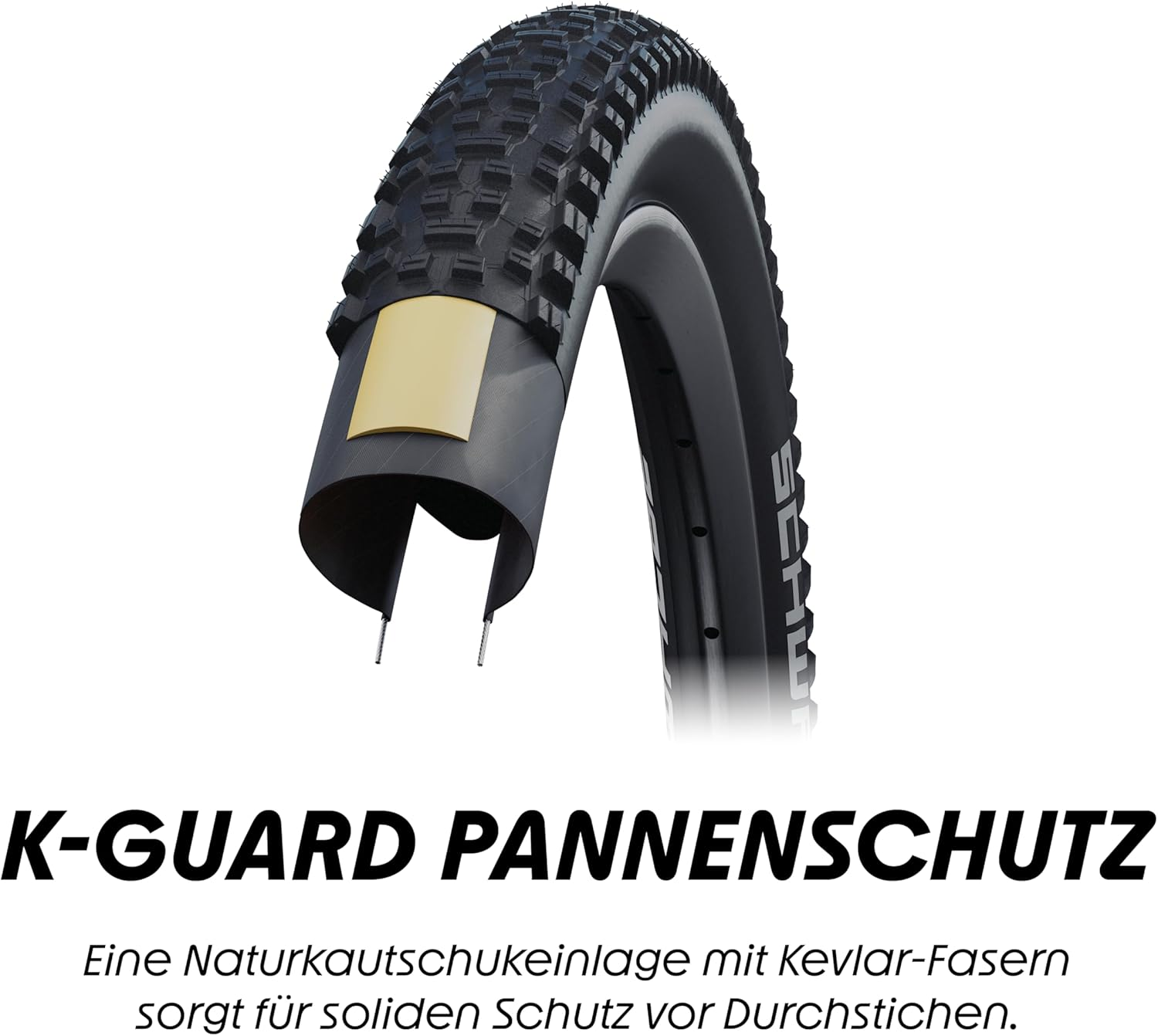 Schwalbe Rapid Rob K-Guard Tyre, Black image number 5