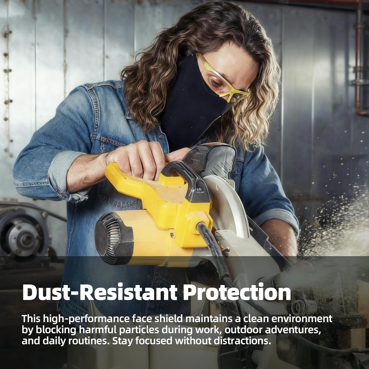 ONBPIY Black Balaclava Ski Mask Men Motorcycle Accessories UV Protection Winter Outdoor Sports