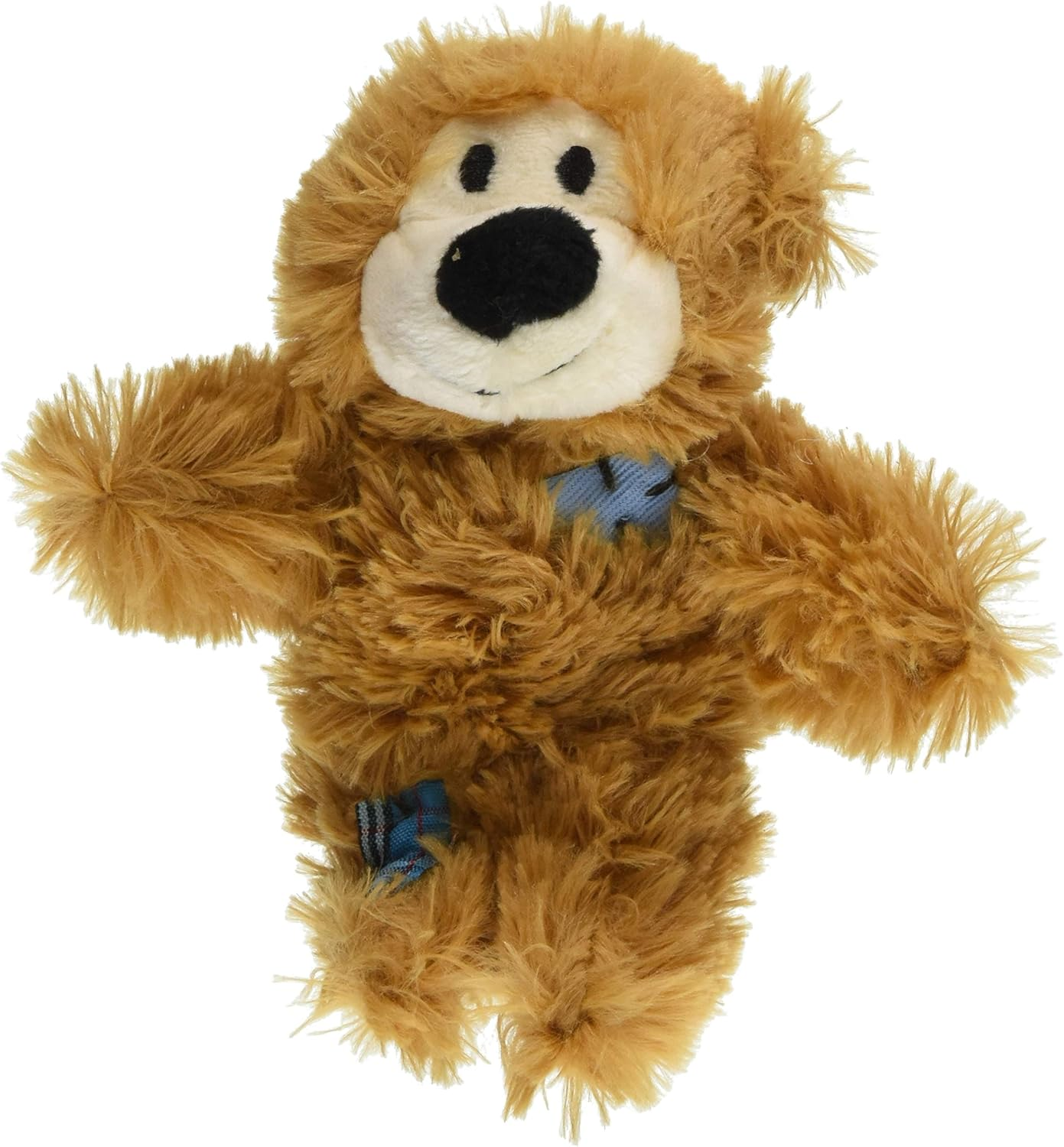 KONG Wild Knot Teddy M Brown Dog Plush Toy