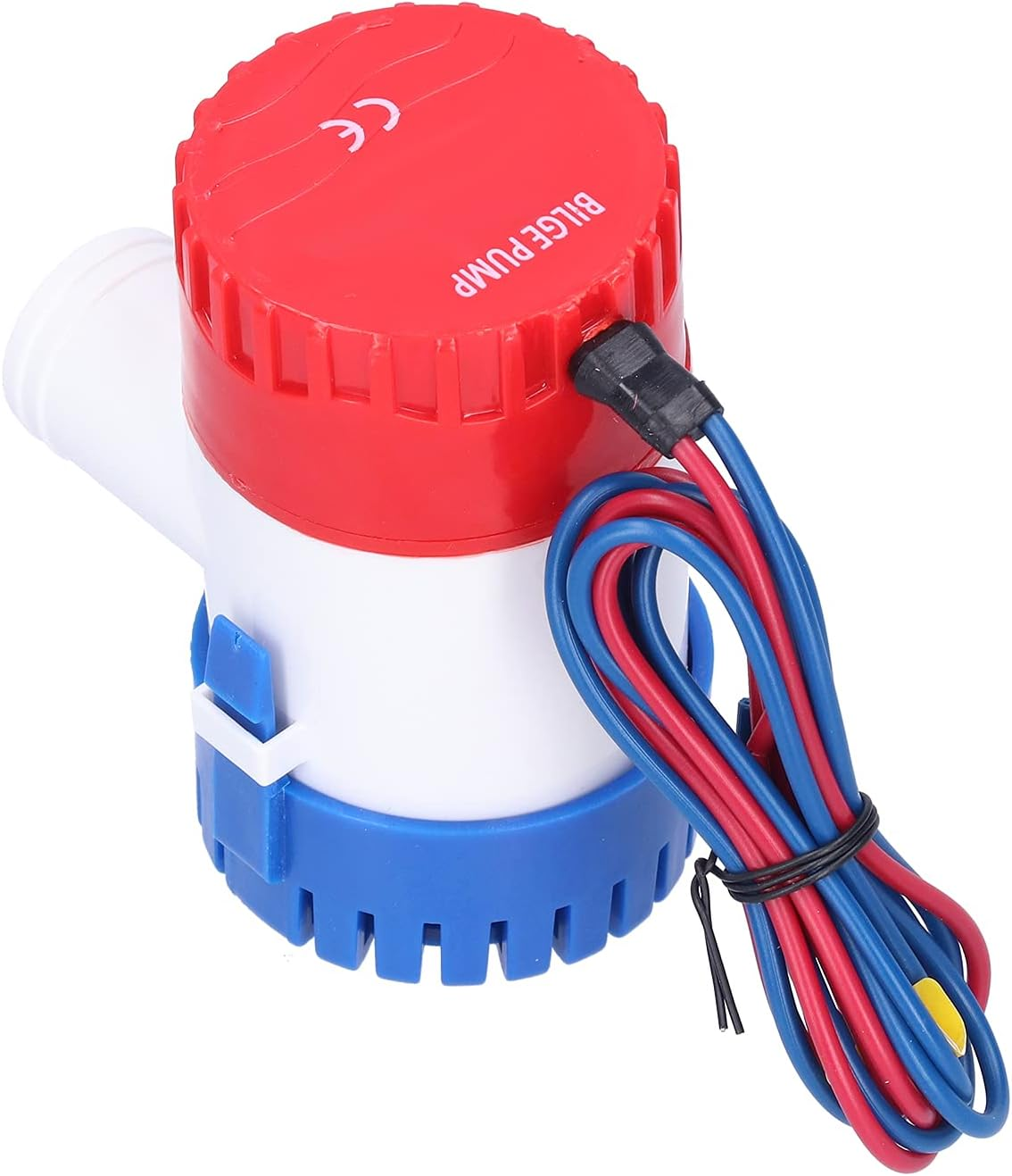 Bilge Pump Small Electric Submersible Pump for Drainage 12V/24V 350/500/750/1100GPH, Shock Resistant ABS Housing for Boats, High Efficiency for Boat Chine, image number 1