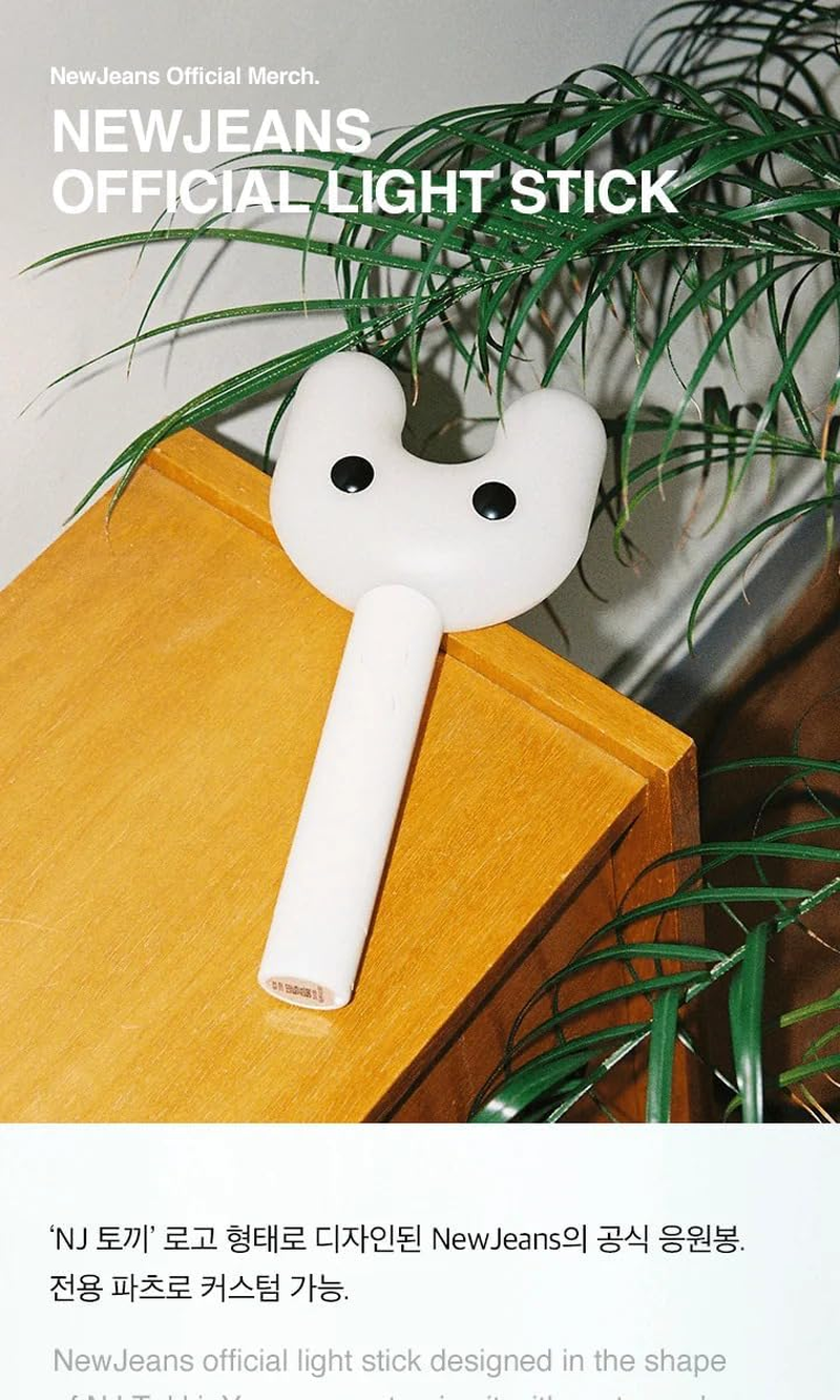 Newjeans Official Light Stick Outbox+Light Stick+Strap+Manual+Tracking Sealed New Jeans