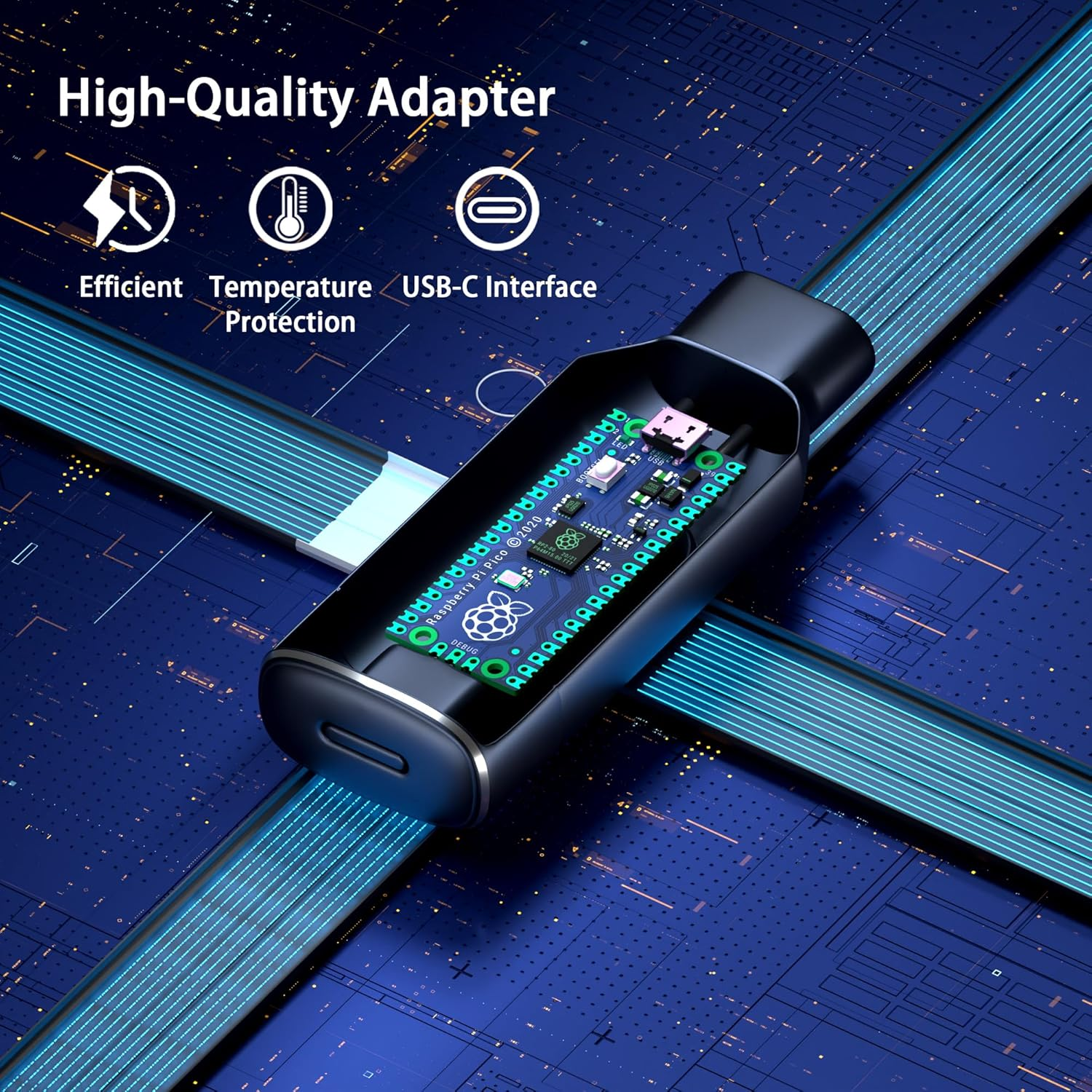 15V HQ8505 Type-C Shaver Charger Adapter Charging Converter for Philips HQ8505 7000 5000 3000 Series, Oneblade QP6520 QP6530 QP6510, USB-C Philips Shaver Charging Converter (Without Charger Cord) image number 5