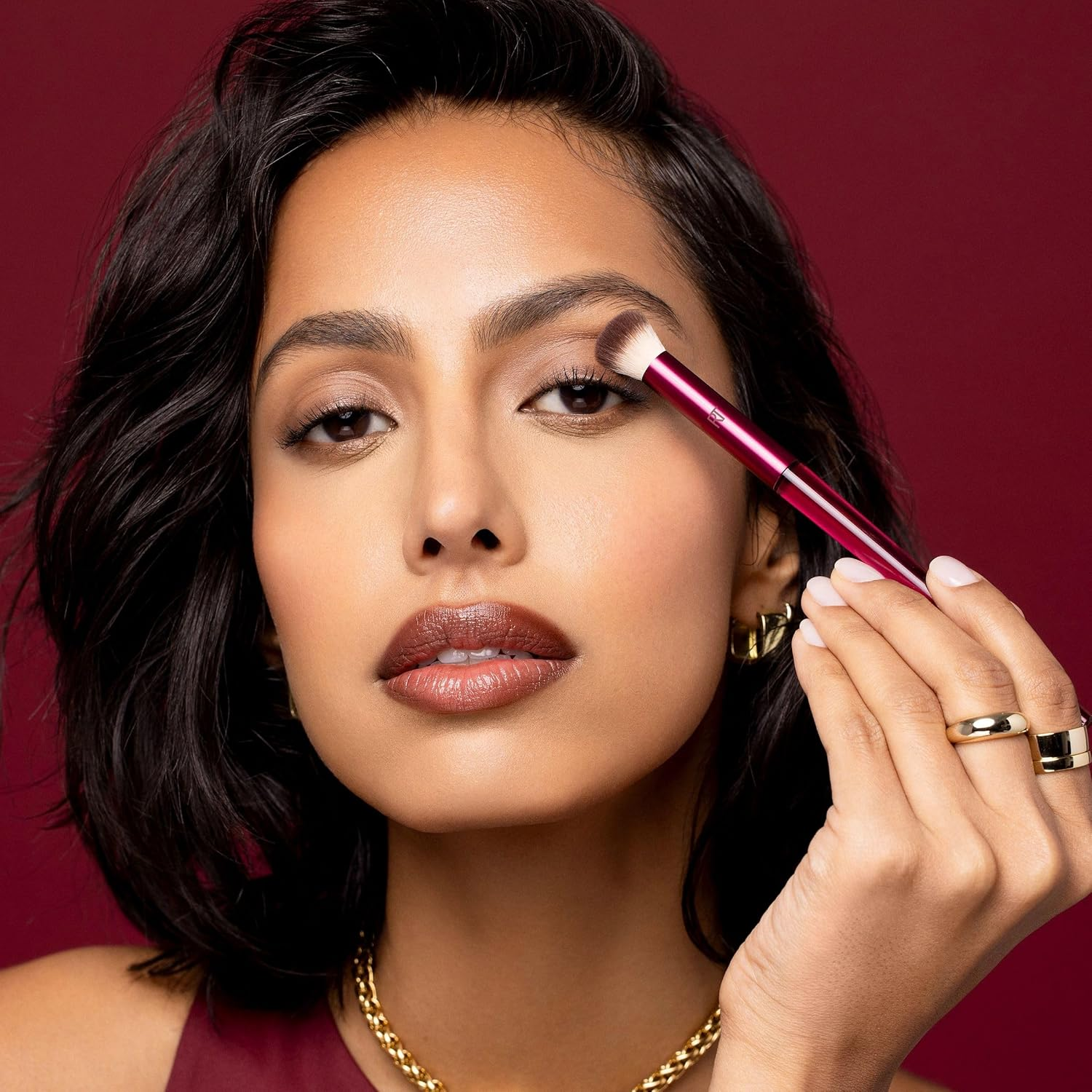 Ecotools Real Techniques Limited Edition Cherry on Top Mesmereyes Brush Trio (3-Piece) image number 5