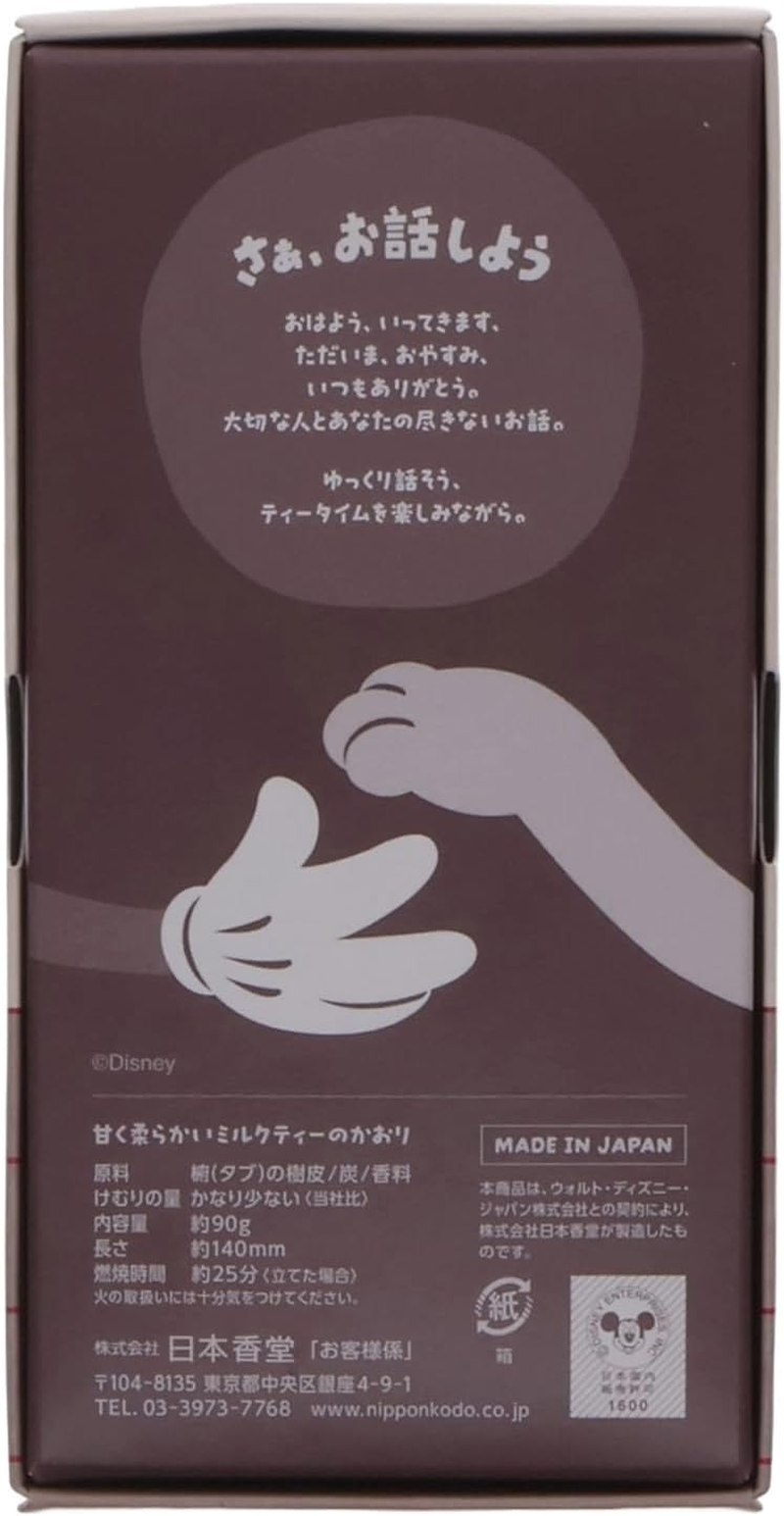 Nihon Kodo Disney Incense Sticks, Milk Tea Scent, Mickey Mouse & Pluto, Kaori De Moma, 3.2 Oz (90 G) image number 5