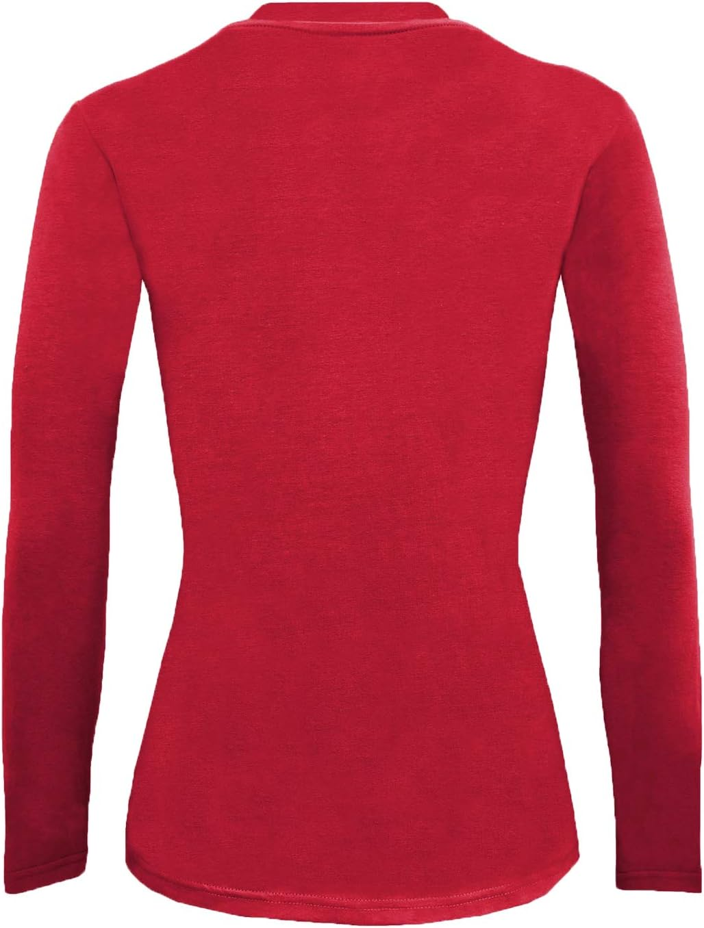 Natural Uniforms Women'S under Scrub Tee Crew Neck Long Sleeve image number 4