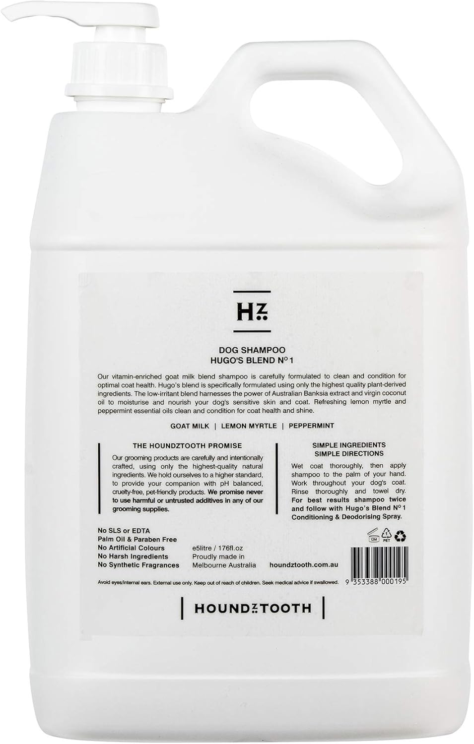 Houndztooth Hugo&rsquo;S Blend No.1 Goat Milk Dog Shampoo image number 5