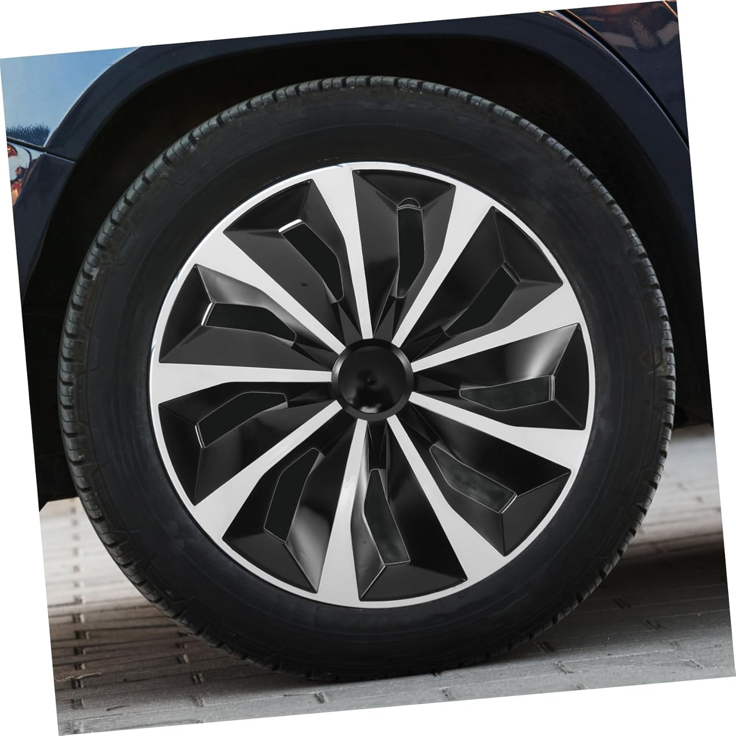 Iplusmile Car Hub Cap Wheel Rim Cover Hubcaps Automotive Wheel Hub Cover Accessory for Car Parts image number 3