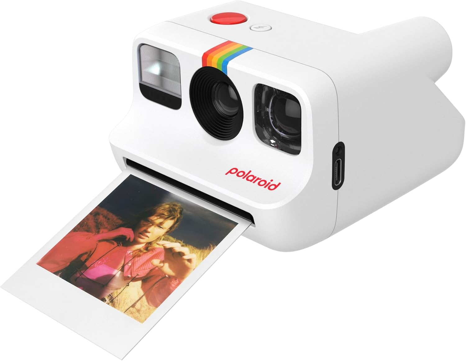 Polaroid Go Generation 2 - Mini Instant Camera + Film Bundle (16 Photos Included) - White (6282) - White image number 3