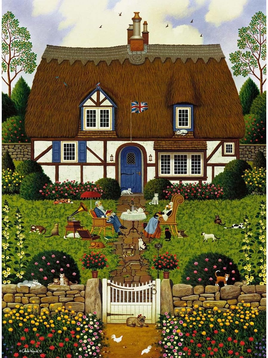 Buffalo Games - Charles Wysocki - Bach'S Magnificat in D Minor - 1000 Piece Jigsaw Puzzle