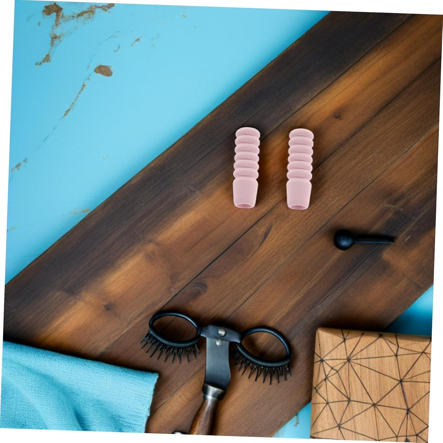 OATIPHO 60Pcs Non Slip Sponge Sleeve Cuticle Nipper Handle Covers for Professional Nail Supplies Sweat Absorbing Cold Resistant Protective Nail Art Tools Accessories for Home and Salon Use - Pink image number 4