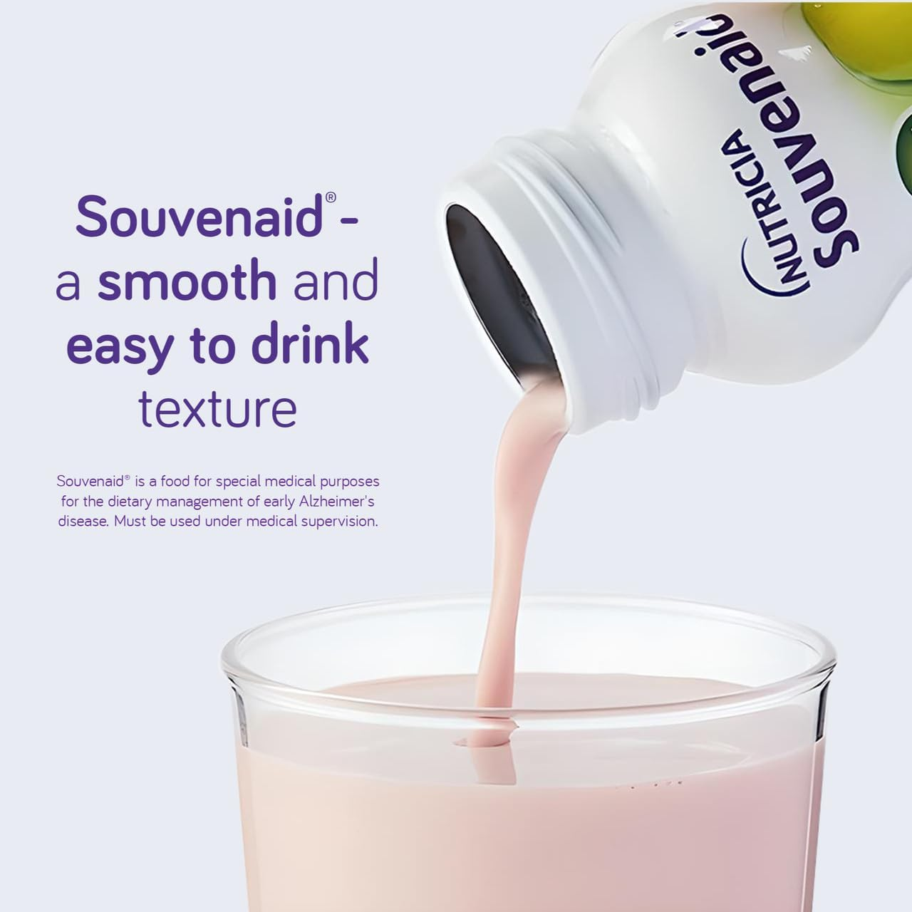Nutricia Souvenaid Strawberry Flavour Memory Drink 125 Ml X 4 Pack image number 2