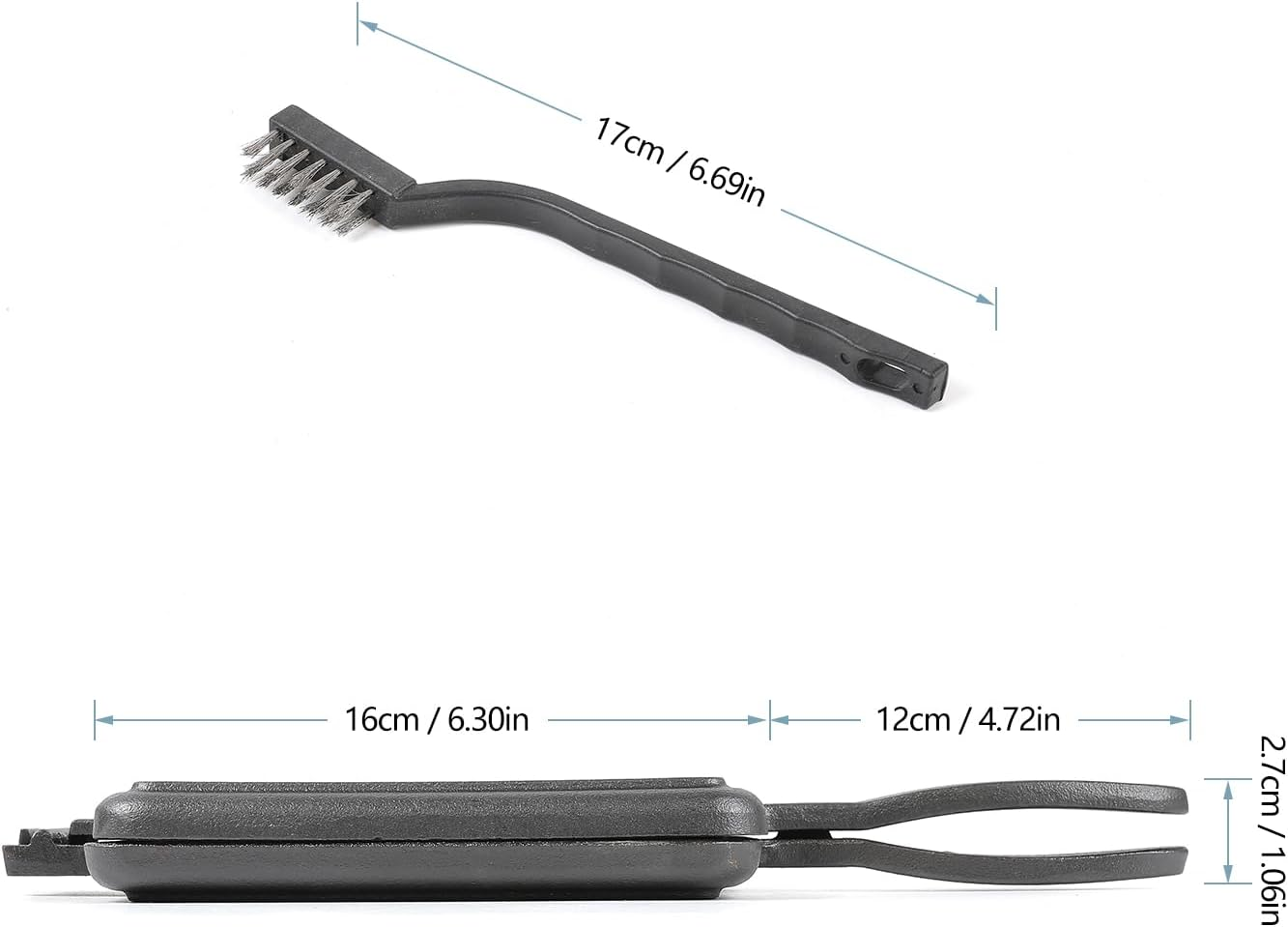 HAWOK Cast Iron Square Waffle Iron Waffle Maker&hellip; image number 1