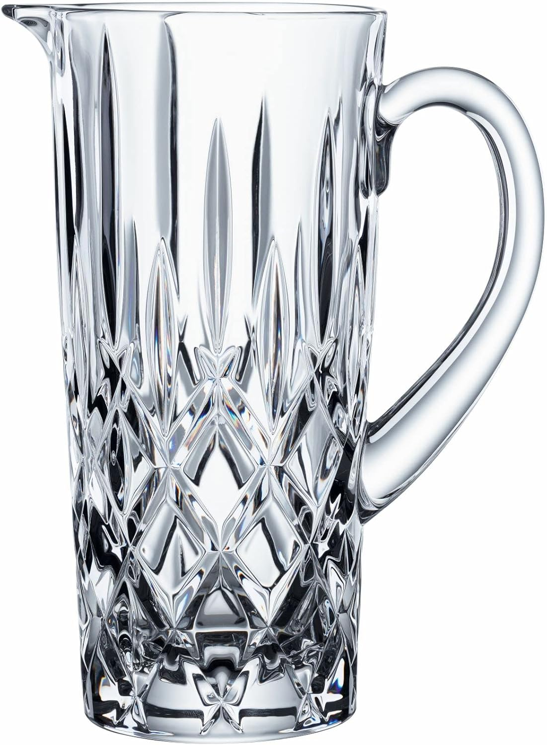 Nachtmann Noblesse Pitcher, Clear &ndash; Premium Crystal Beverage Jug with Wide Spout for Smooth Pouring &ndash; Ideal for Water, Juice & Cocktails &ndash; 1160 Ml Capacity image number 3
