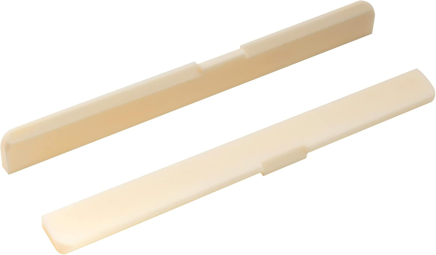 Musiclily 6 String Classical Guitar Bone Saddle,Dj-06 80X3X9/8Mm (2 Pieces) image number 2