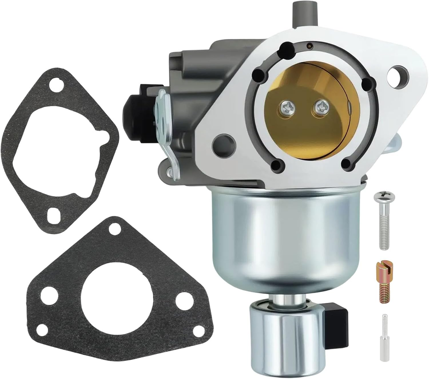 Klmcarblab 32-853-34-S Carburetor Compatible with for Kohler KT725 KT730 KT735 KT740 KT745 Engine Replaces 16-853-19S 16 853 19S 1685319S 32-853-34-S 32-853-50-S 32-853-67-S 32-853-63-S image number 3