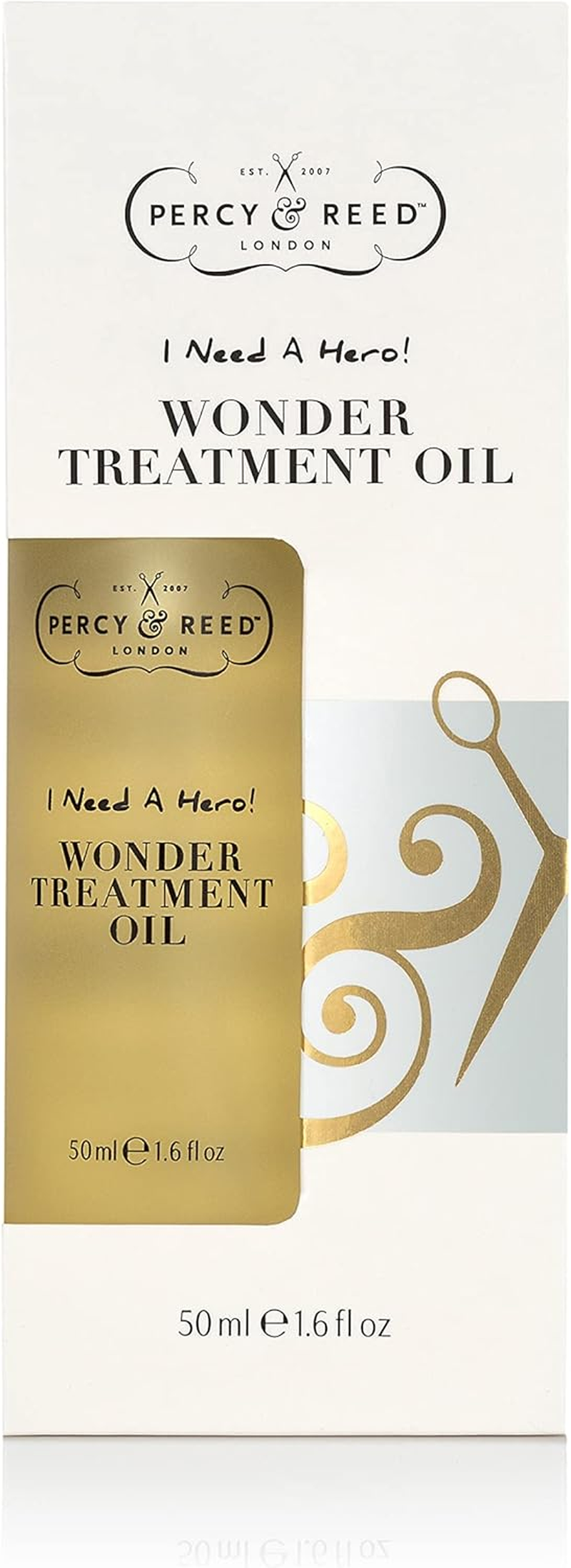 Percy & Reed I Need a Hero! Wonder Treatment Oil - Instant Hair Nourishment & Moisture Boost. Free from Sulphates, Parabens & Gluten. Dermatologically Tested. Vegan Friendly - 50 Ml image number 6