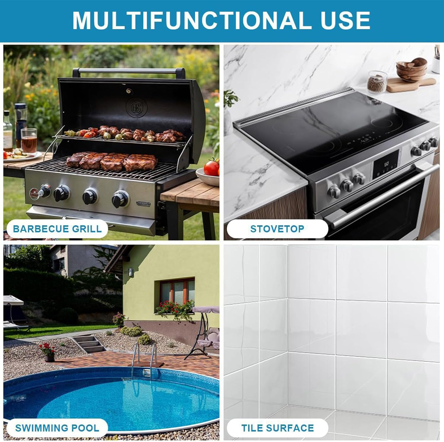 10Pcs Stone - Toilet Cleaning Stone | Bathroom Cleaner | Non-Scratch Abrasive Block | 15Cm Stick Household Cleaning Tool | Grout Remover for Tile Sink Shower Bathtub Grill image number 2