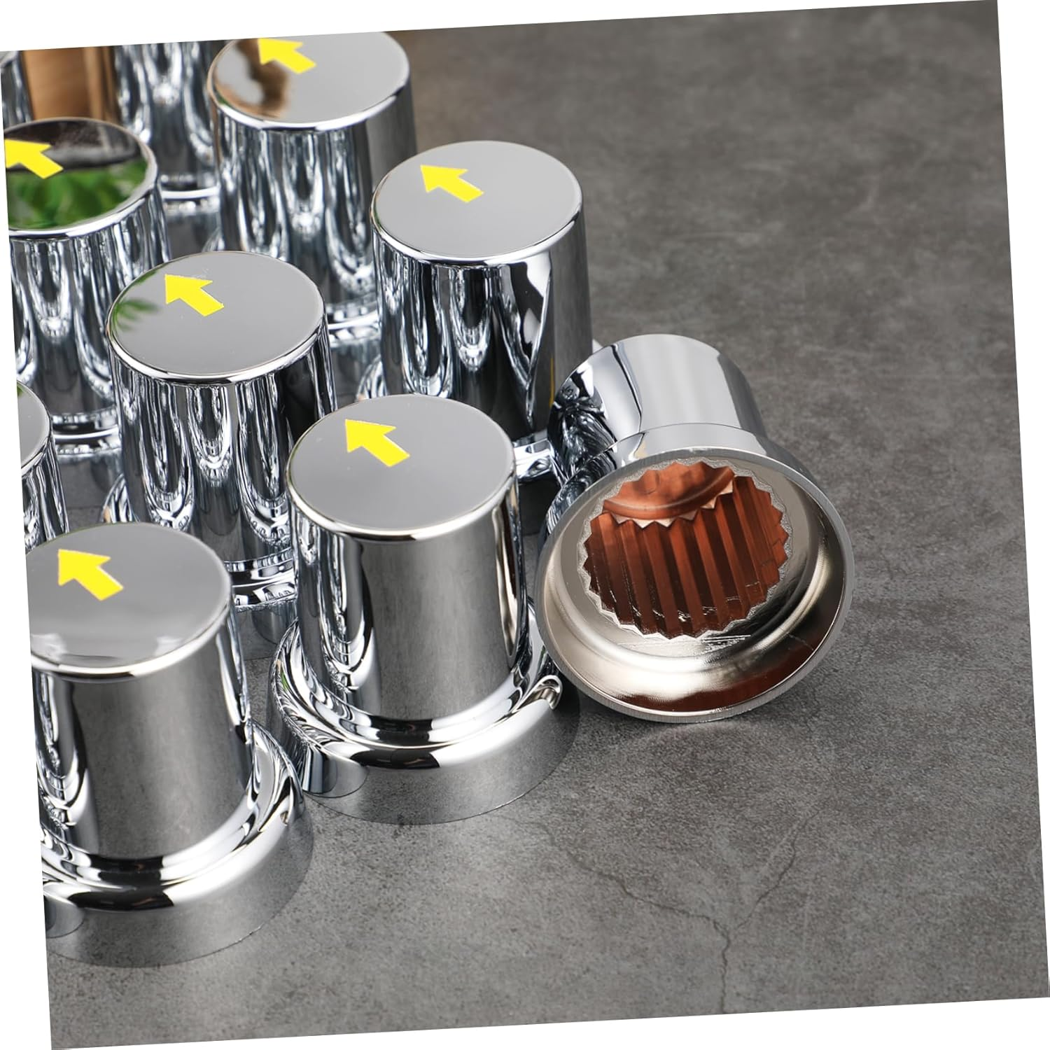 ULTECHNOVO 20Pcs Wheel Nut for Trucks Trailers Protector Caps Safe Stylish Automotive Accessory Easy Installation image number 5