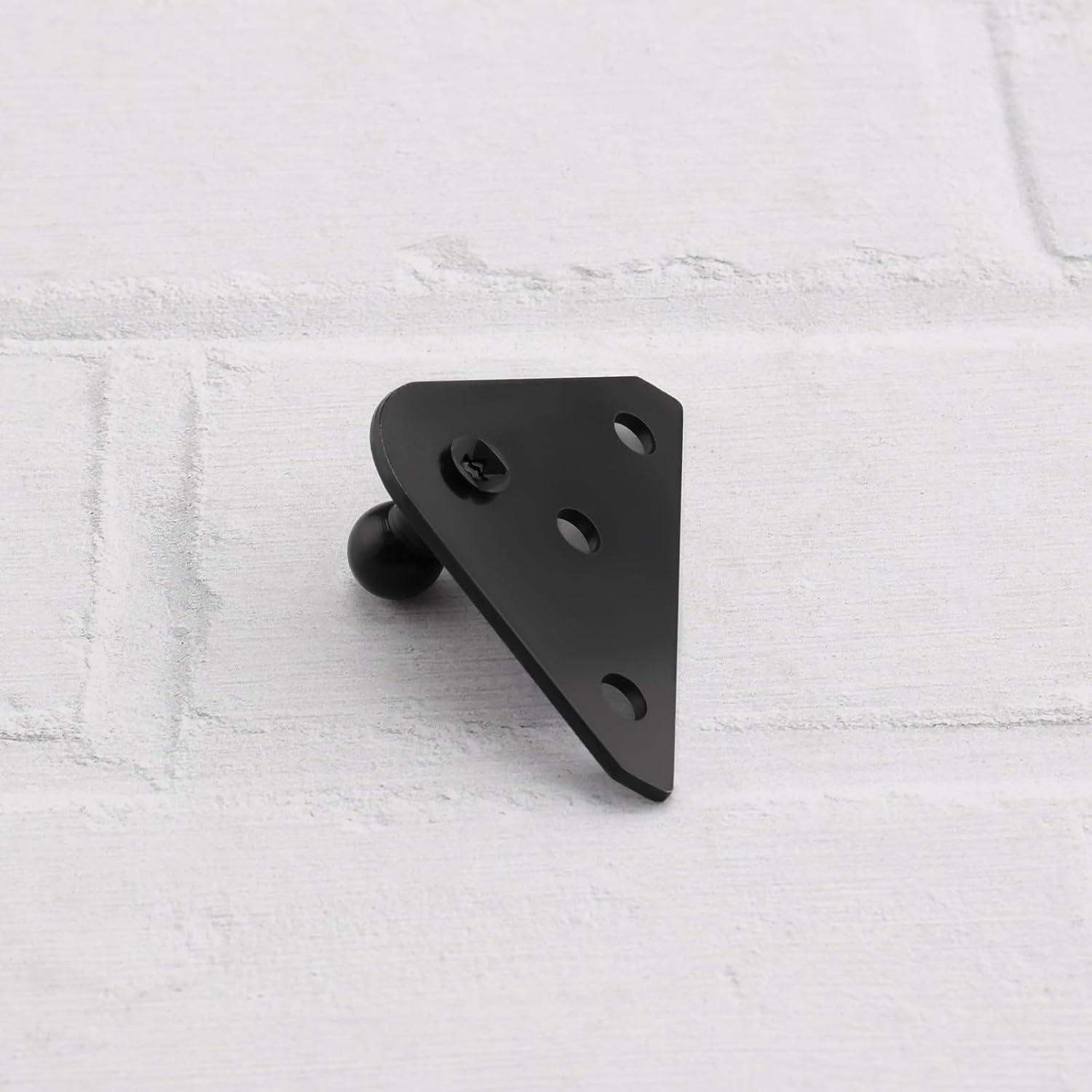 Emsea 10Mm Ball Studs Mounting Brackets Adapter Kit 2Pcs L-Type 2Pcs Flat-Type with 16Pcs Screws for Gas Struts Gas Shock Spring Strut Prop Lift Support image number 4