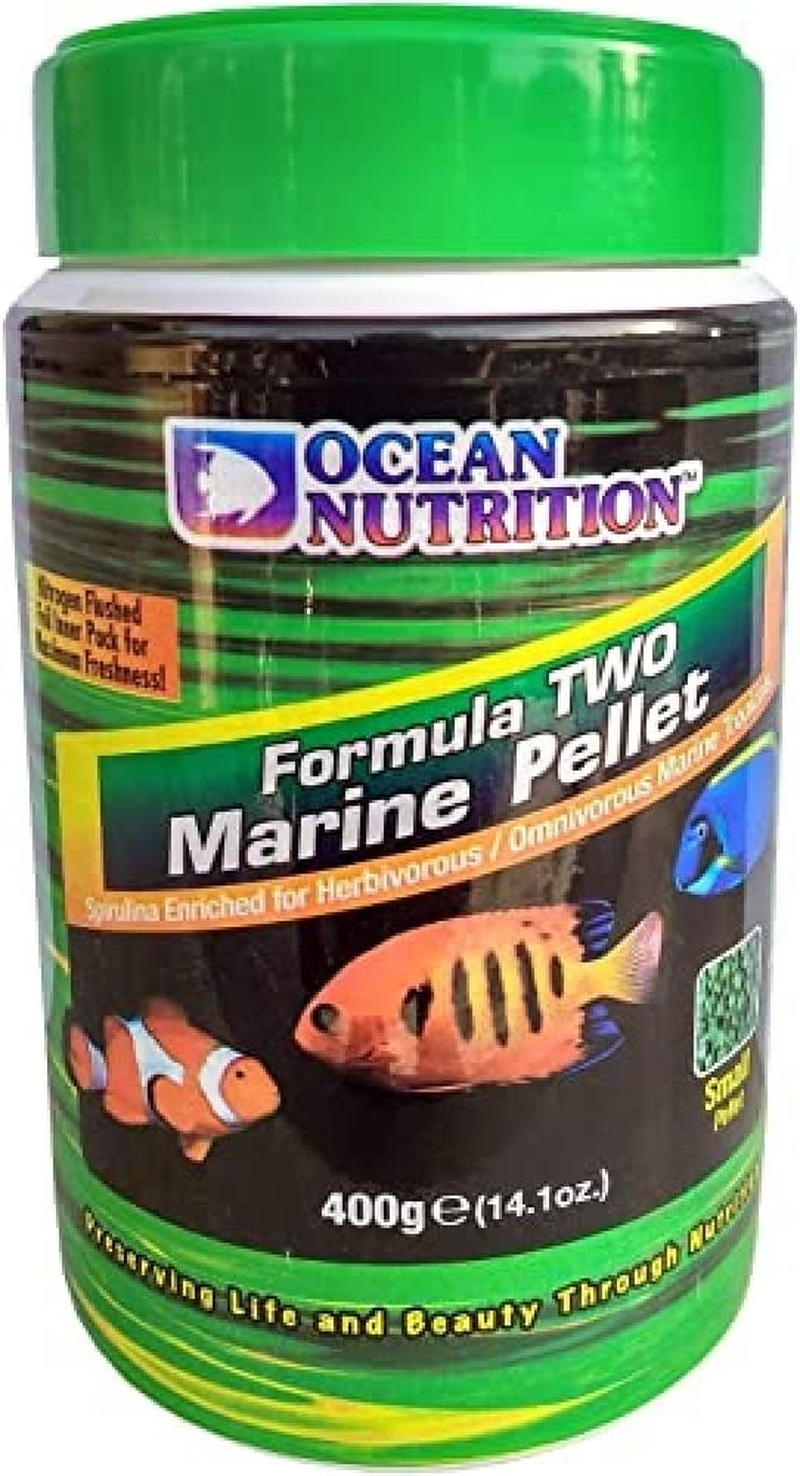 Ocean Nutrition Formula Two Pellets 14-Ounces (400 Grams) Jar - Small Pellet Size image number 1