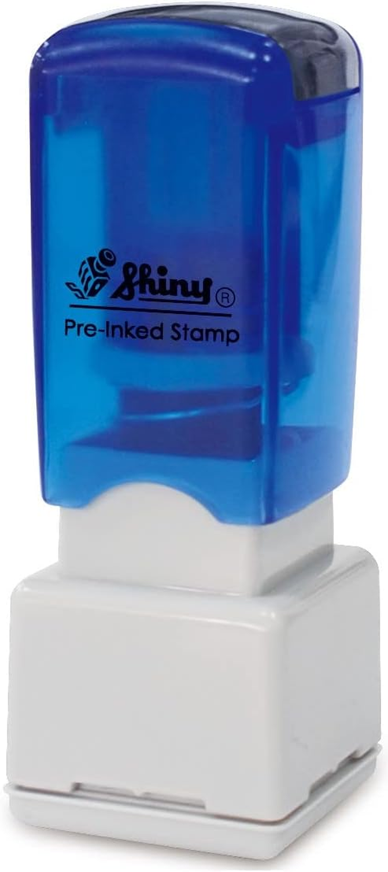 Shiny Very Good Crocodile Pre-Inked Merit Stamp, Red image number 1