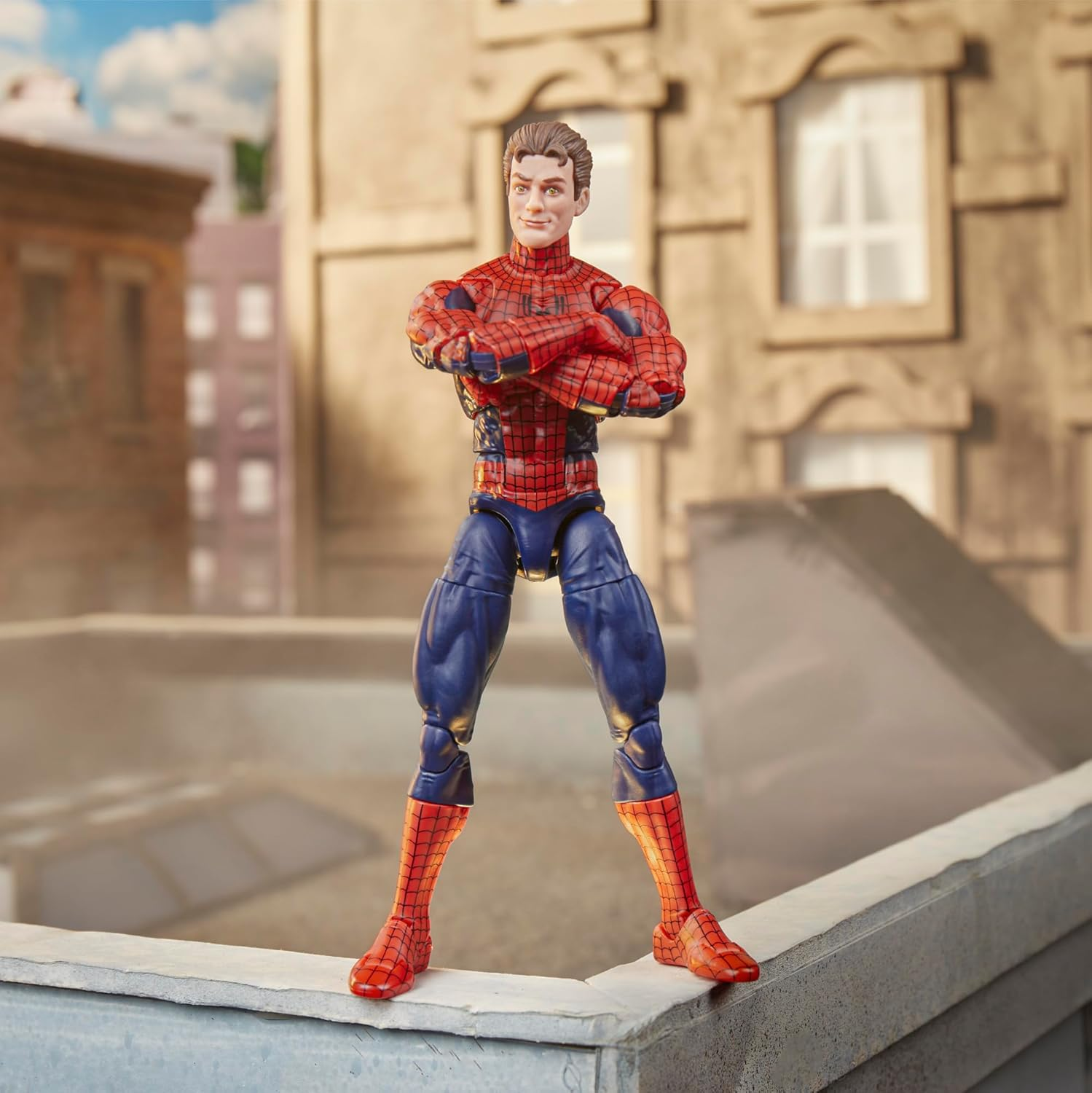 Marvel Legends Maximum Series Spider-Man, Deluxe Spider-Man Comics Collectible 6-Inch Action Figure; Amazing Articulation; Spectacular Accessories image number 5