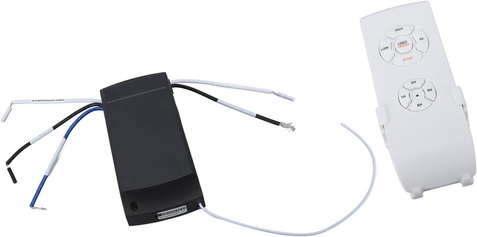 MEKOTRIN Ceiling Fan Remote Control Kit, Replacement 85‑240V Long Distance Ceiling Fan Lamp Remote Control Kit for House