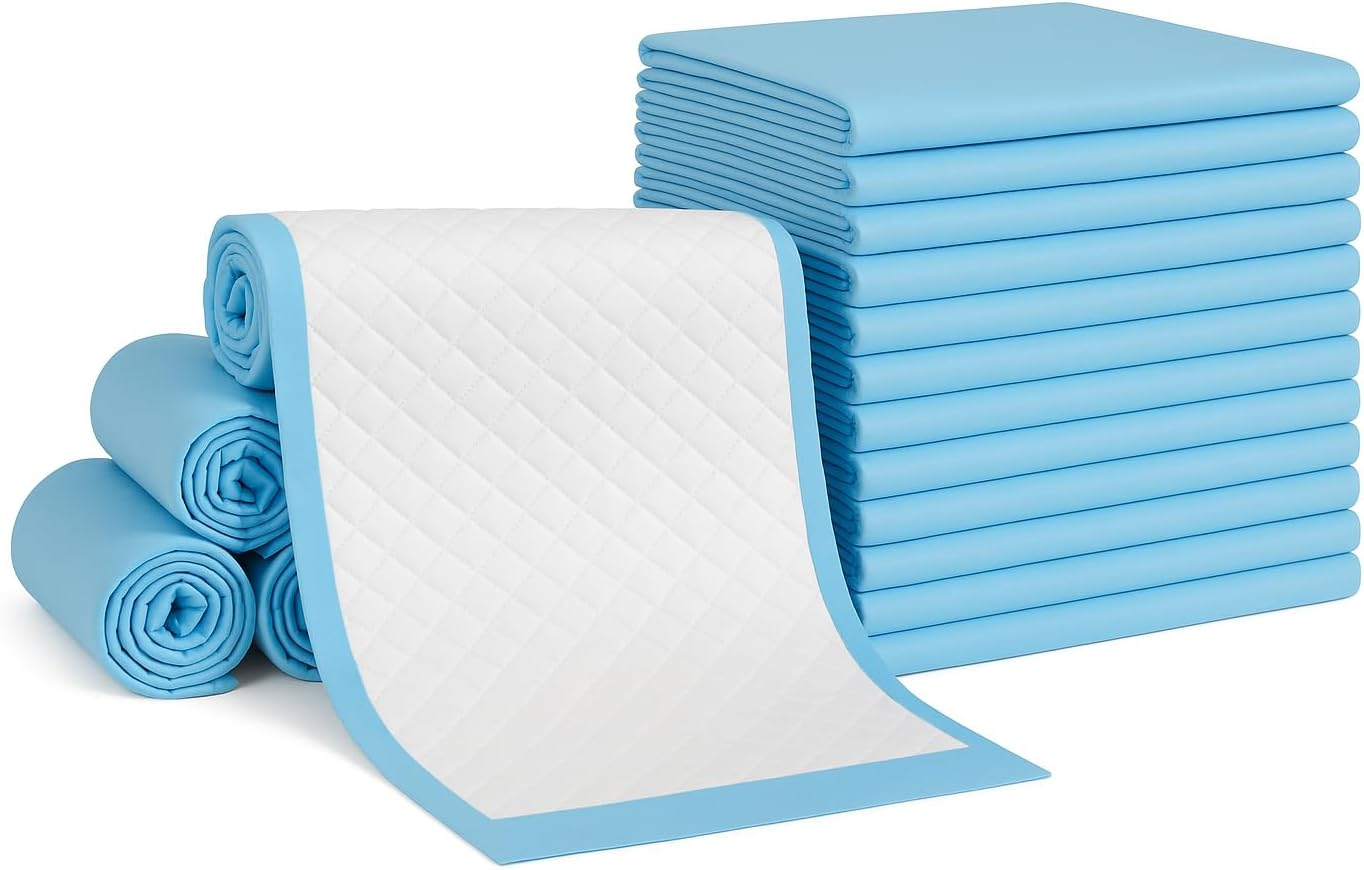 Premium Baby Changing Pads &ndash; Pack of 100 Disposable, Leakproof & Ultra Absorbent Nappy Change Mats | Soft, Hygienic & Travel-Friendly Baby Changing Pad Liners for Crib, Car, Daycare & On-The-Go image number 5