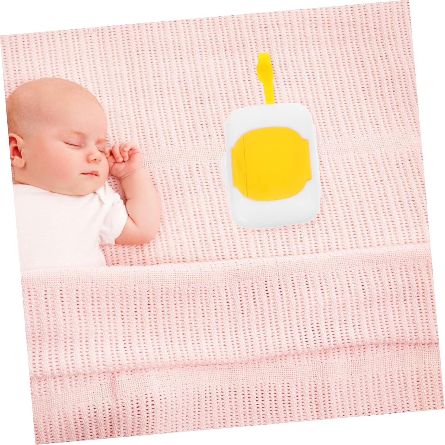 TIDTALEO 2Pcs Wipes Dispenser Box Storage for Travel Newborn Gifts Portable Wipes Carrier Airtight Seal for Diaper Bag image number 2