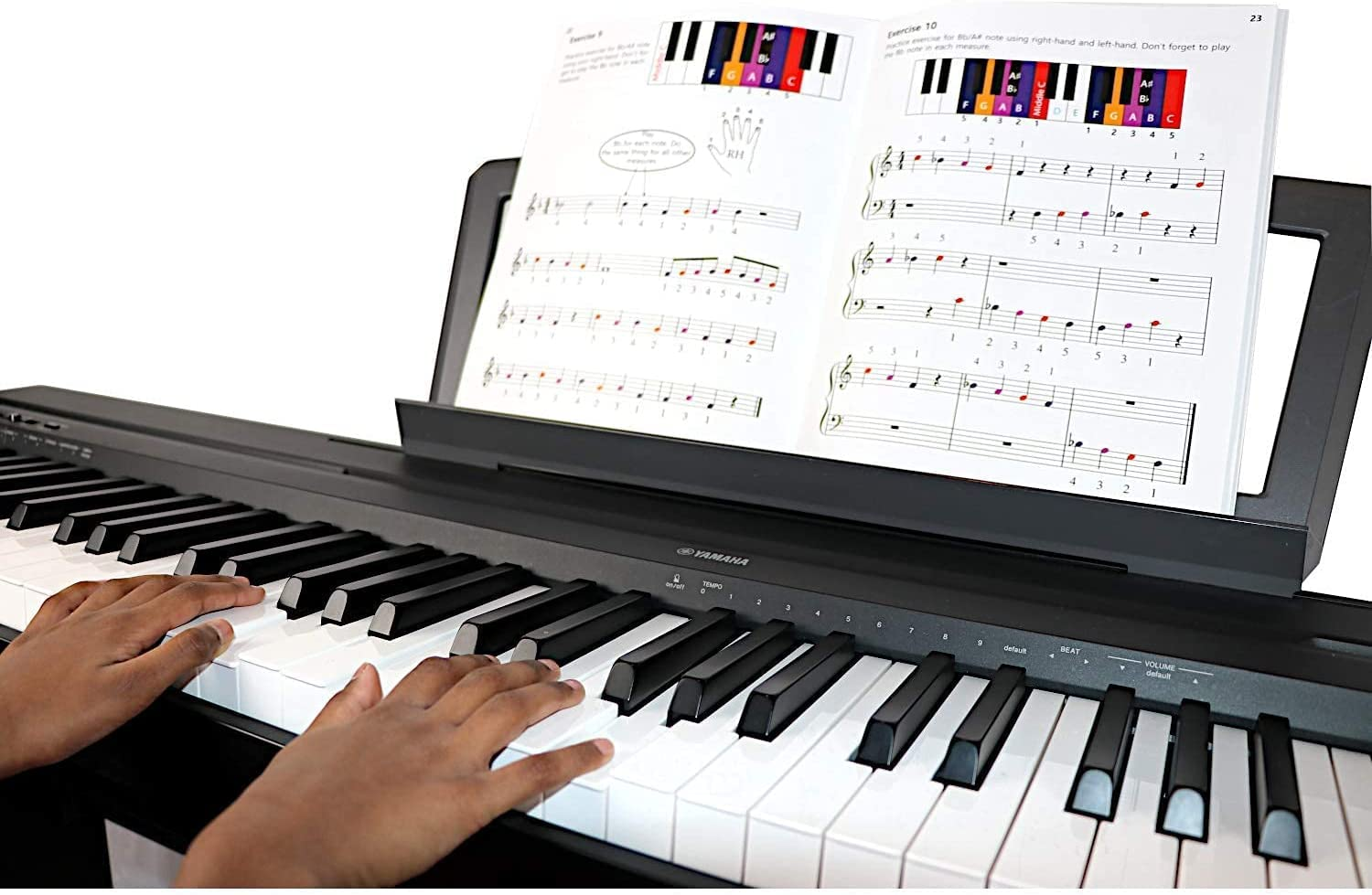 Piano Lessons Book 2: a Complete Guide for Kids and Beginners; Color Coded Staff Notes; Designed and Printed in USA image number 4